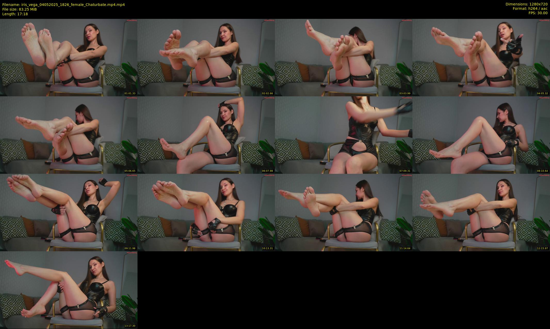 iris_vega — 18 minute Chaturbate female cam show recording, 720p, May 4, 2025