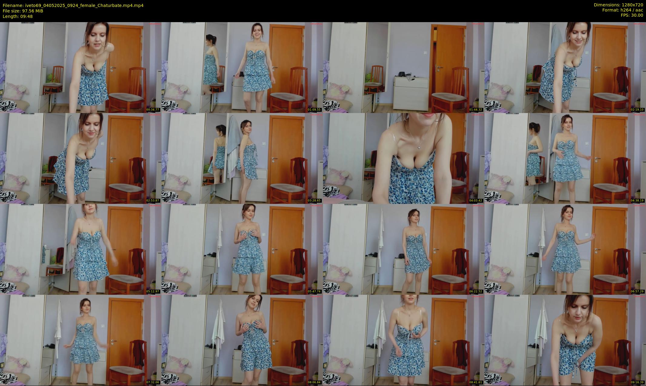 iveto69 — 10 minute Chaturbate female cam show recording, 720p, May 4, 2025