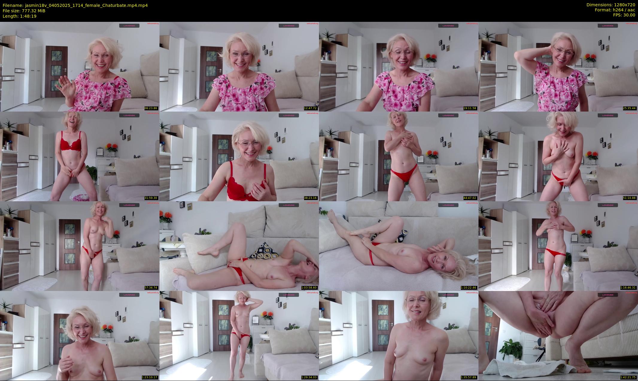 jasmin18v — 109 minute Chaturbate female cam show recording, 720p, May 4, 2025