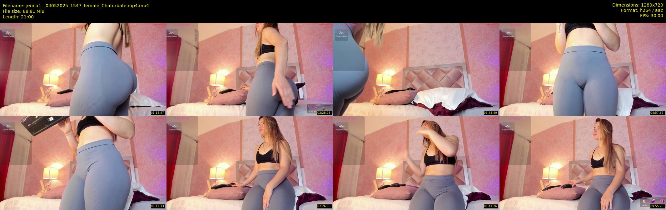 jenna1_ — 21 minute Chaturbate female cam show recording, 720p, May 4, 2025