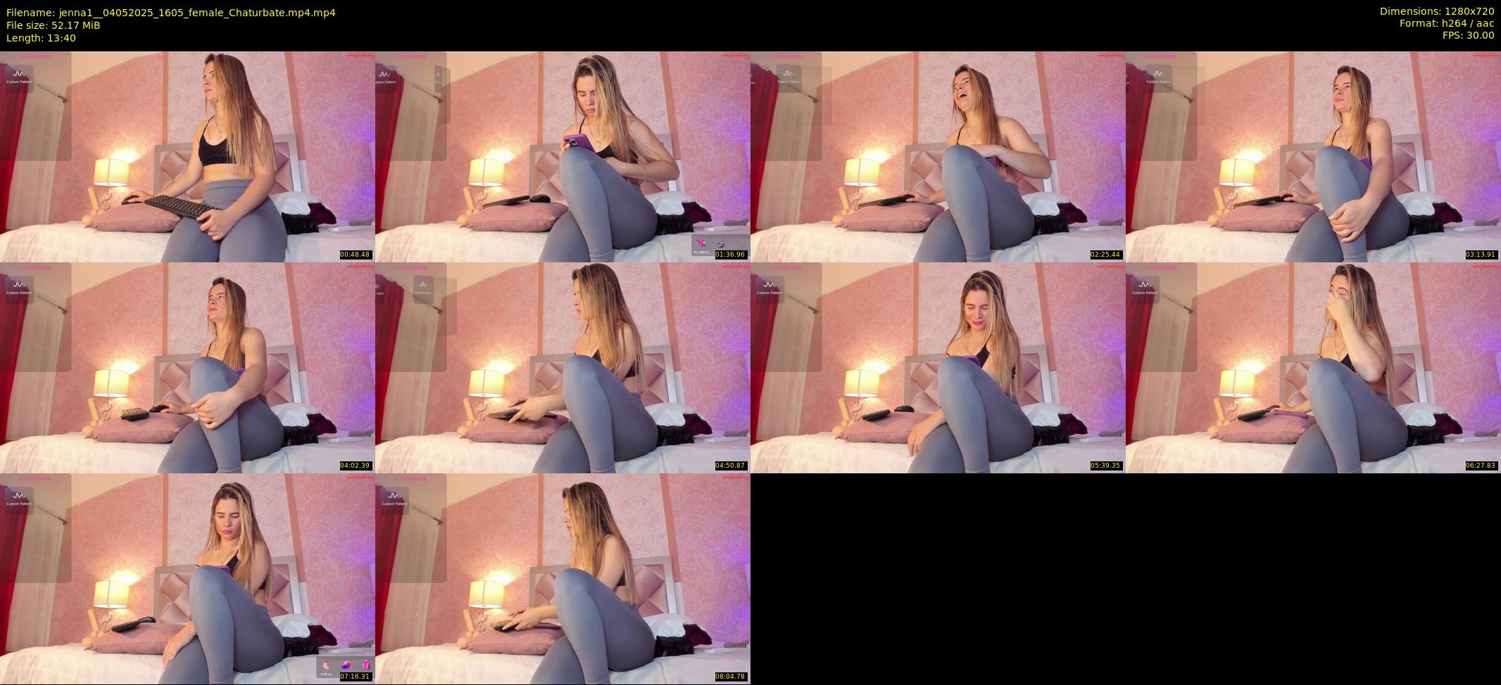 jenna1_ — 14 minute Chaturbate female cam show recording, 720p, May 4, 2025
