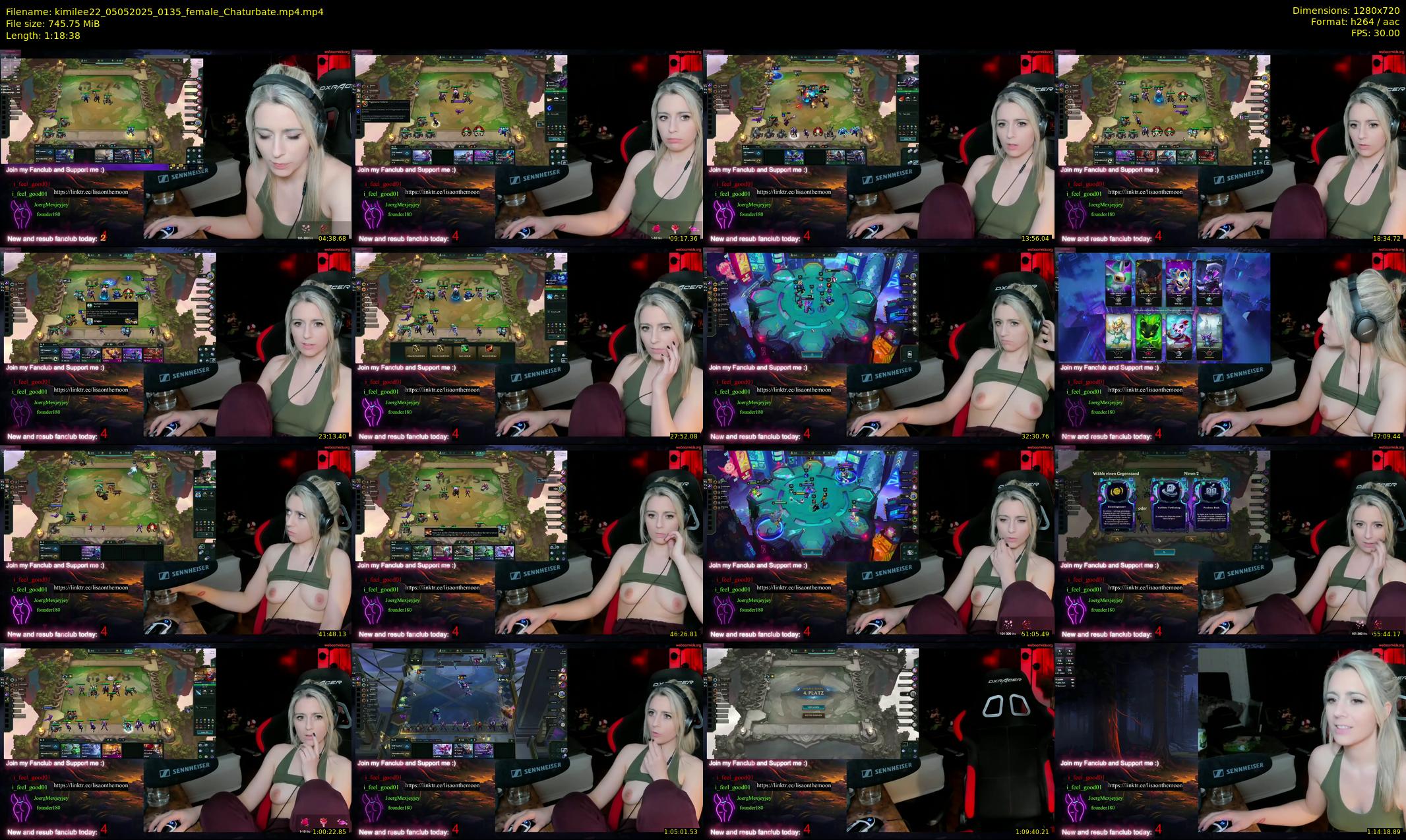 kimilee22 — 79 minute Chaturbate female cam show recording, 720p, May 5, 2025
