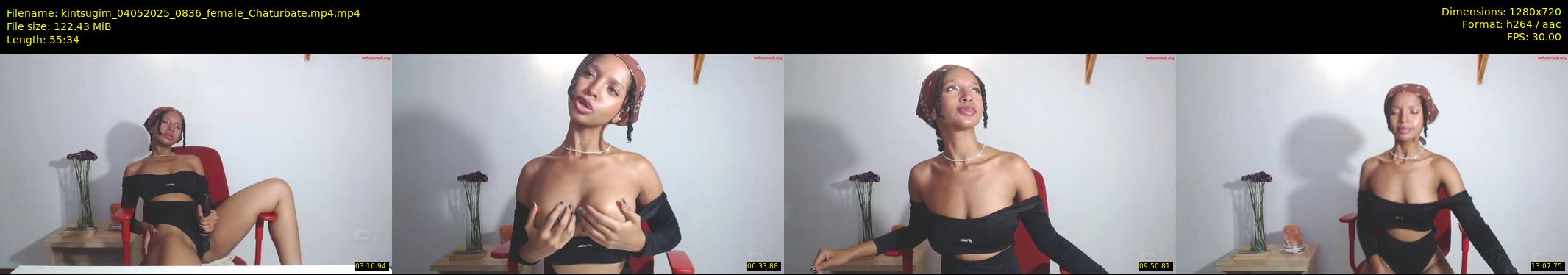kintsugim — 56 minute Chaturbate female cam show recording, 720p, May 4, 2025