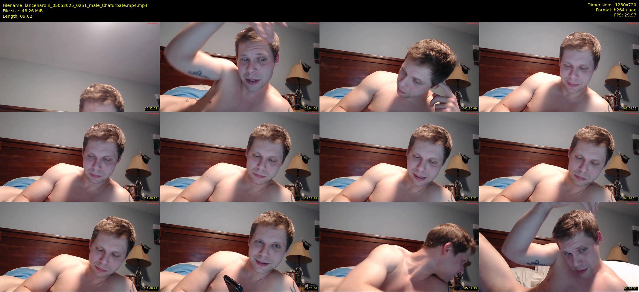 lancehardin — 10 minute Chaturbate male cam show recording, 720p, May 5, 2025