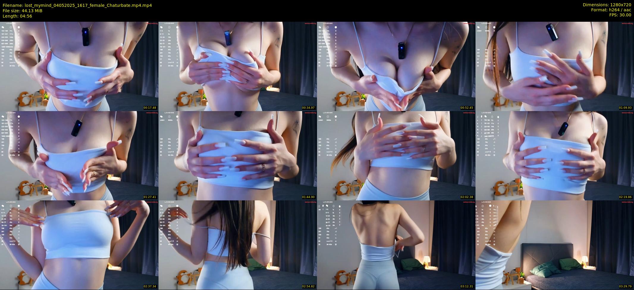 lost_mymind — 5 minute Chaturbate female cam show recording, 720p, May 4, 2025