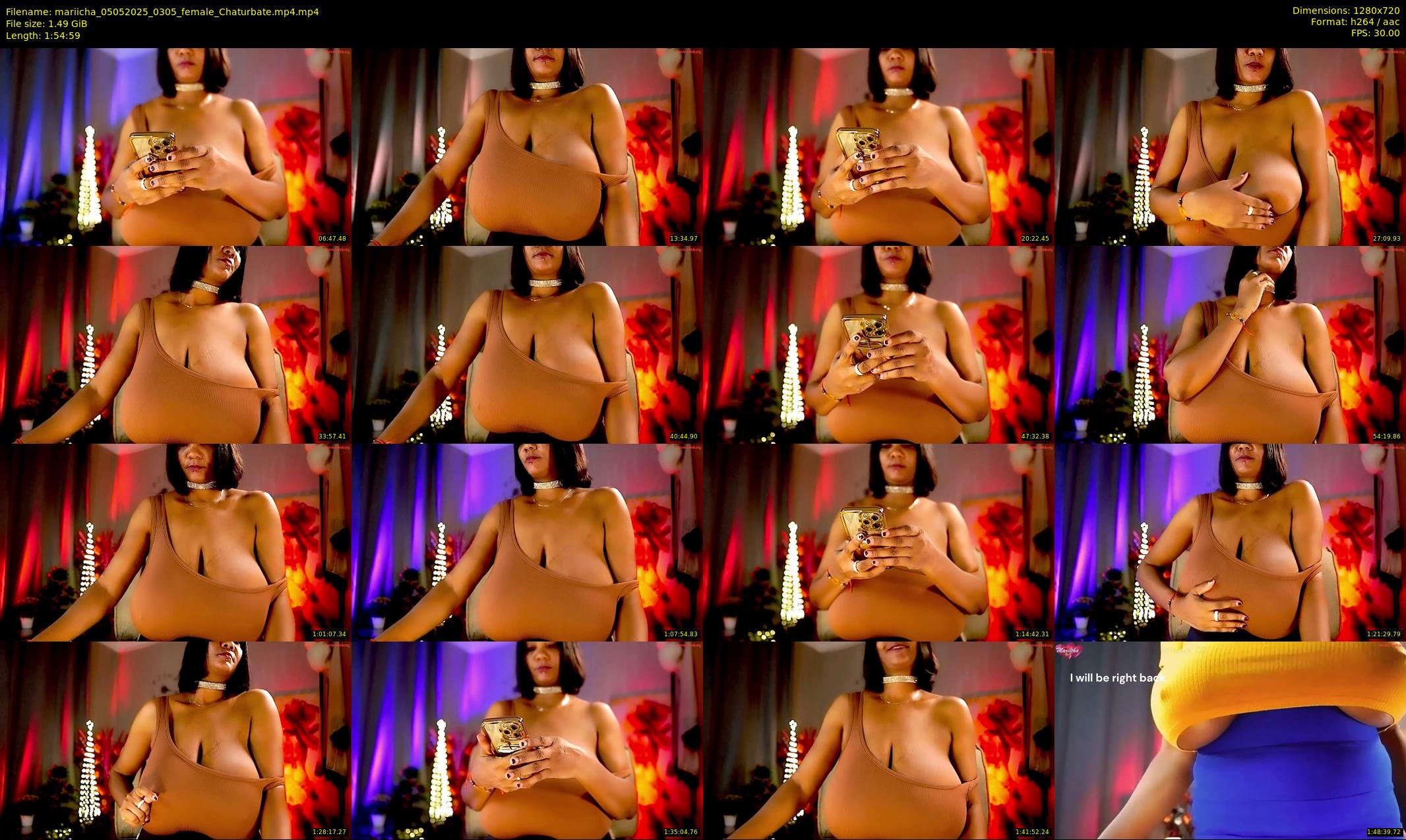 mariicha — 115 minute Chaturbate female cam show recording, 720p, May 5, 2025