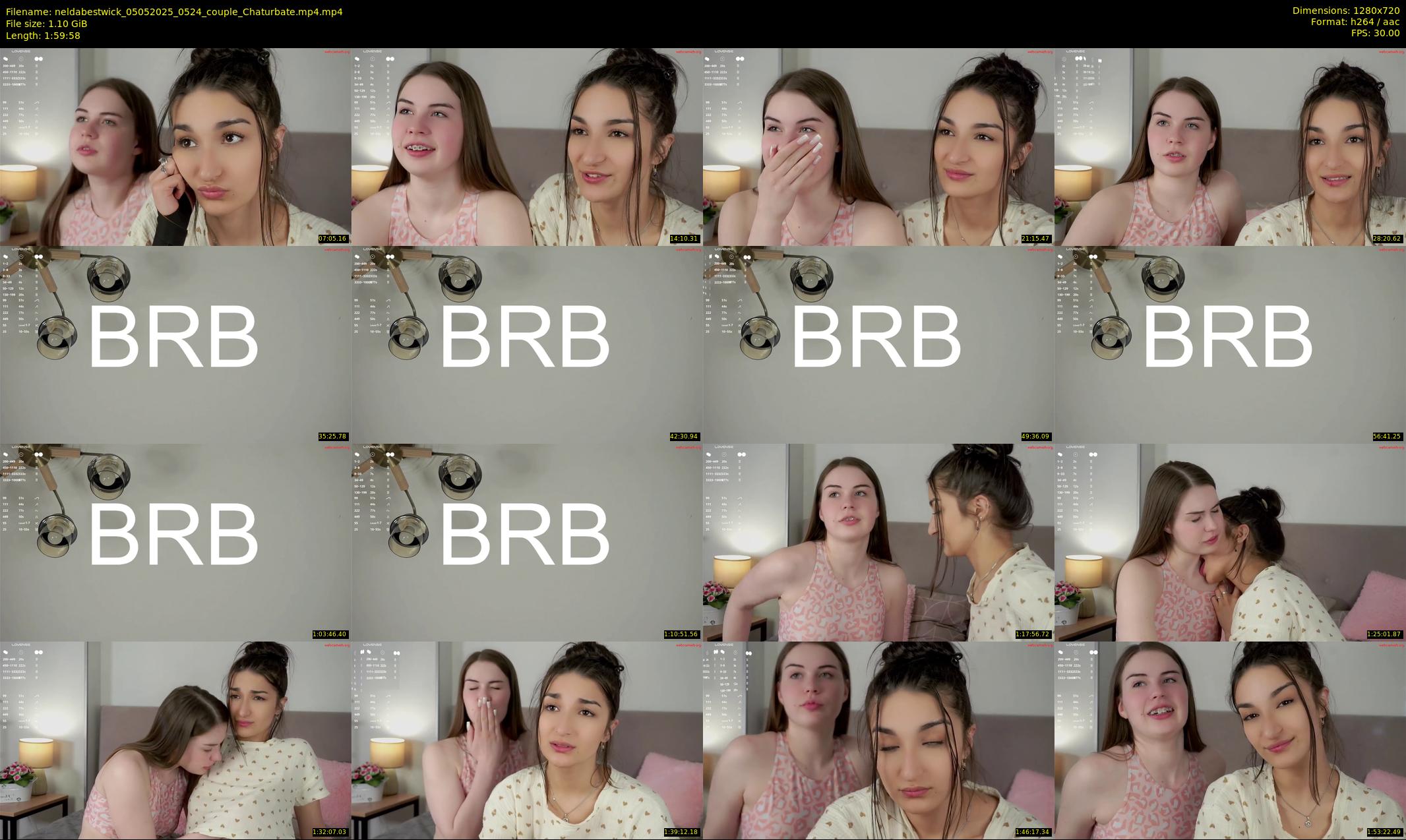 neldabestwick — 120 minute Chaturbate couple cam show recording, 720p, May 5, 2025