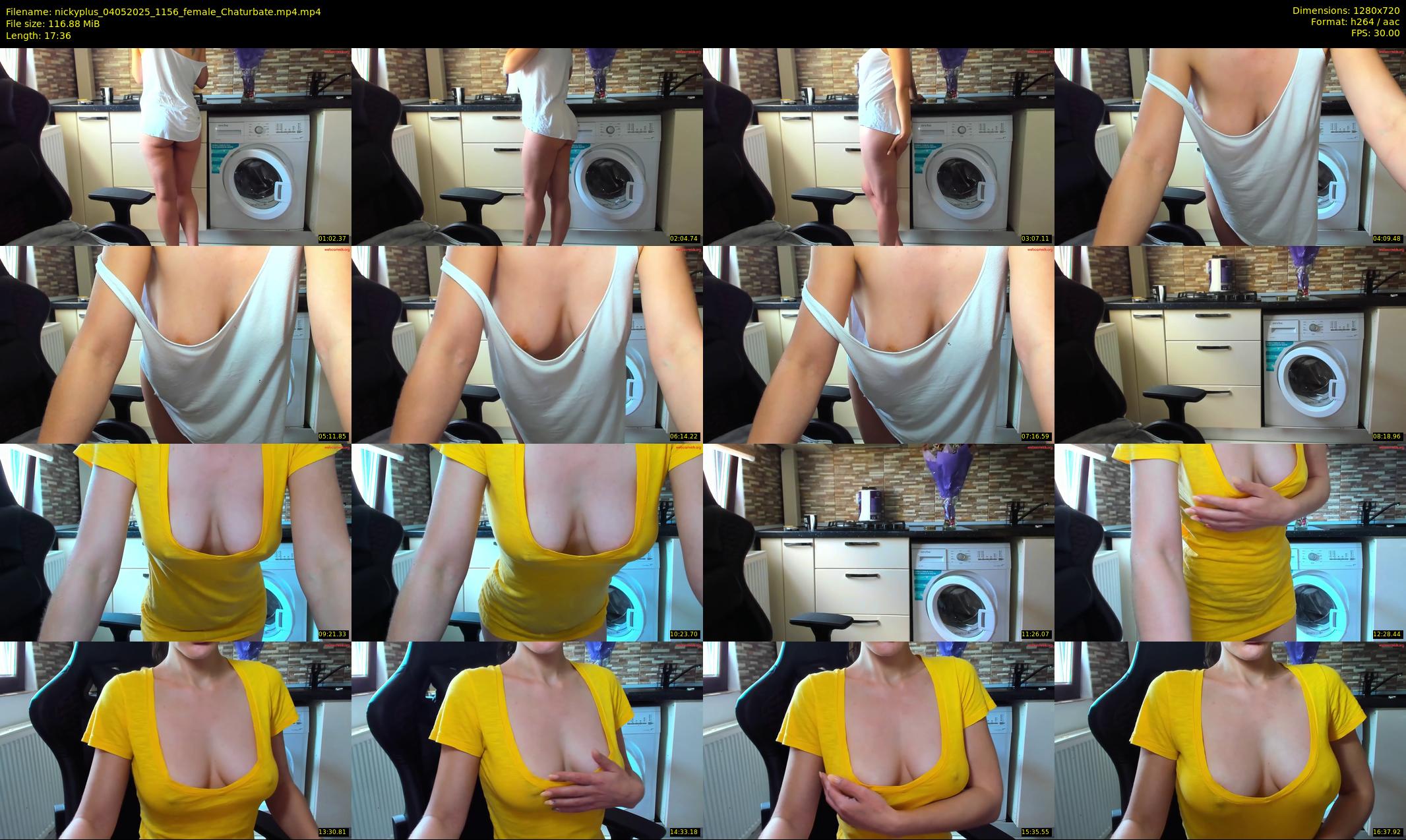 nickyplus — 18 minute Chaturbate couple cam show recording, 720p, May 4, 2025