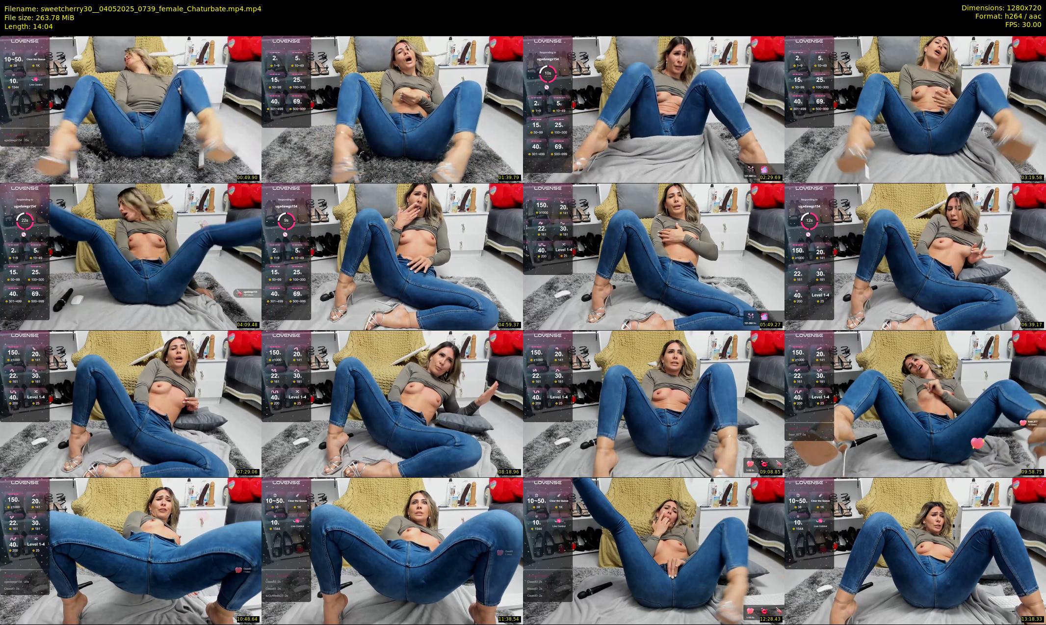 sweetcherry30_ — 15 minute Chaturbate female cam show recording, 720p, May 4, 2025