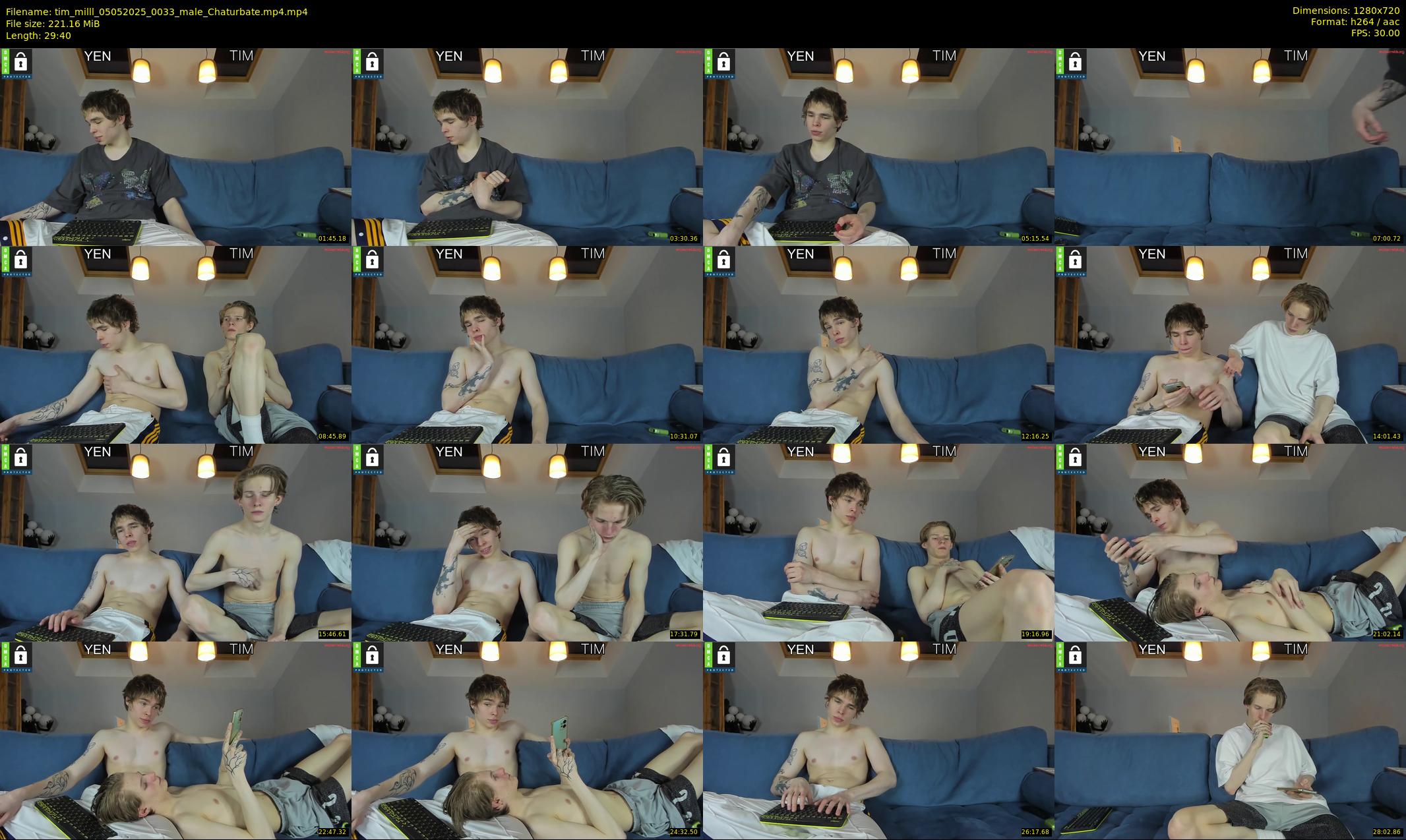 tim_milll — 30 minute Chaturbate male cam show recording, 720p, May 5, 2025
