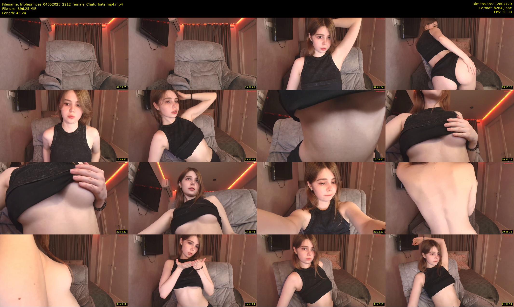 tripleprinces — 44 minute Chaturbate female cam show recording, 720p, May 4, 2025