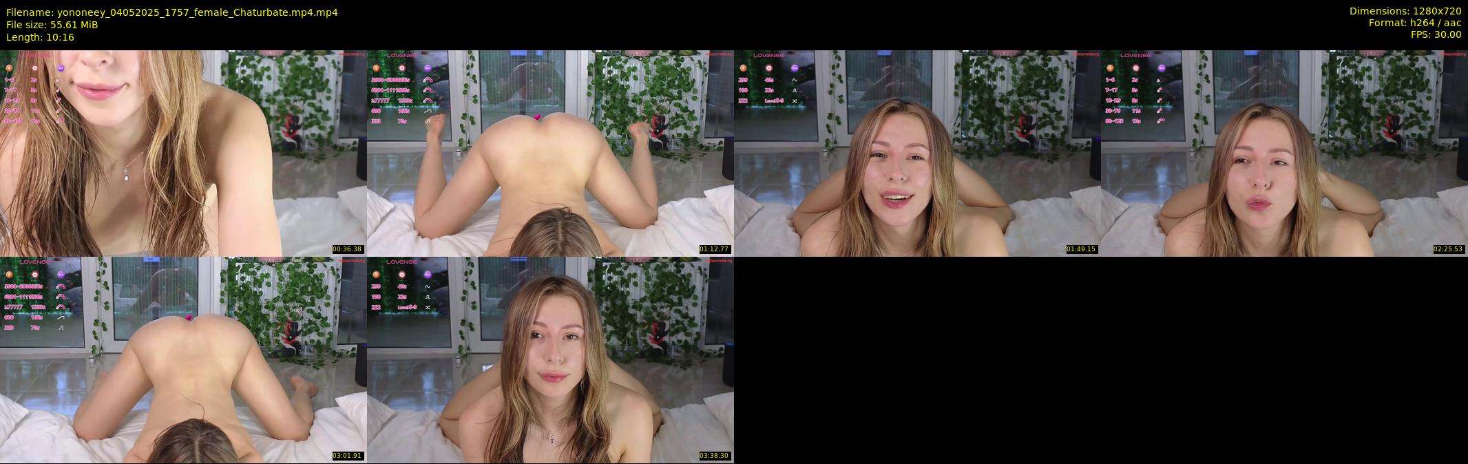yononeey — 11 minute Chaturbate female cam show recording, 720p, May 4, 2025