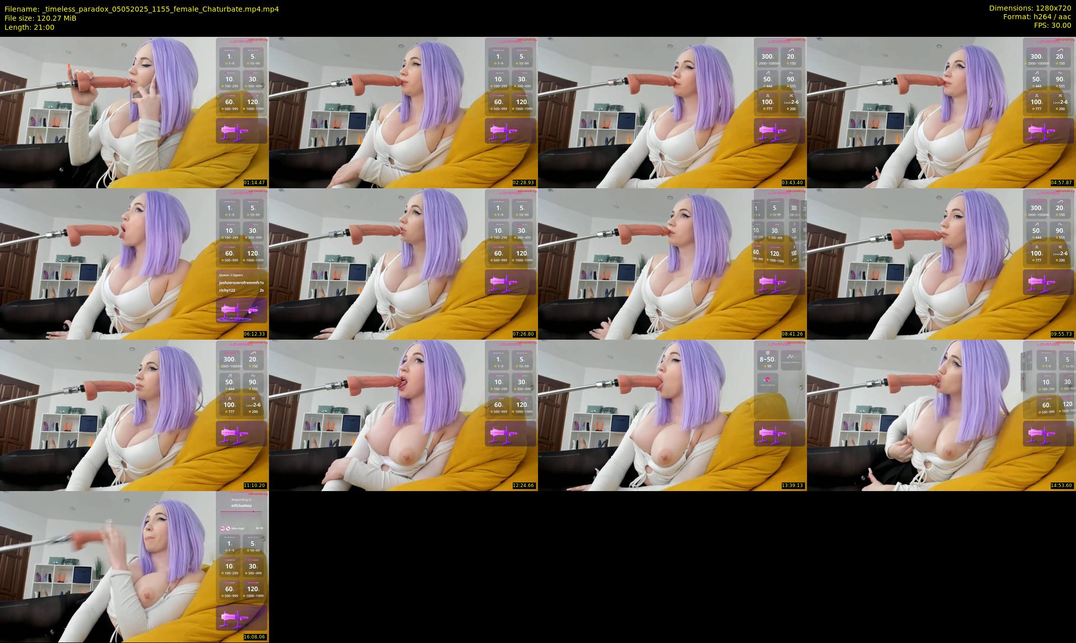 _timeless_paradox — 21 minute Chaturbate female cam show recording, 720p, May 5, 2025