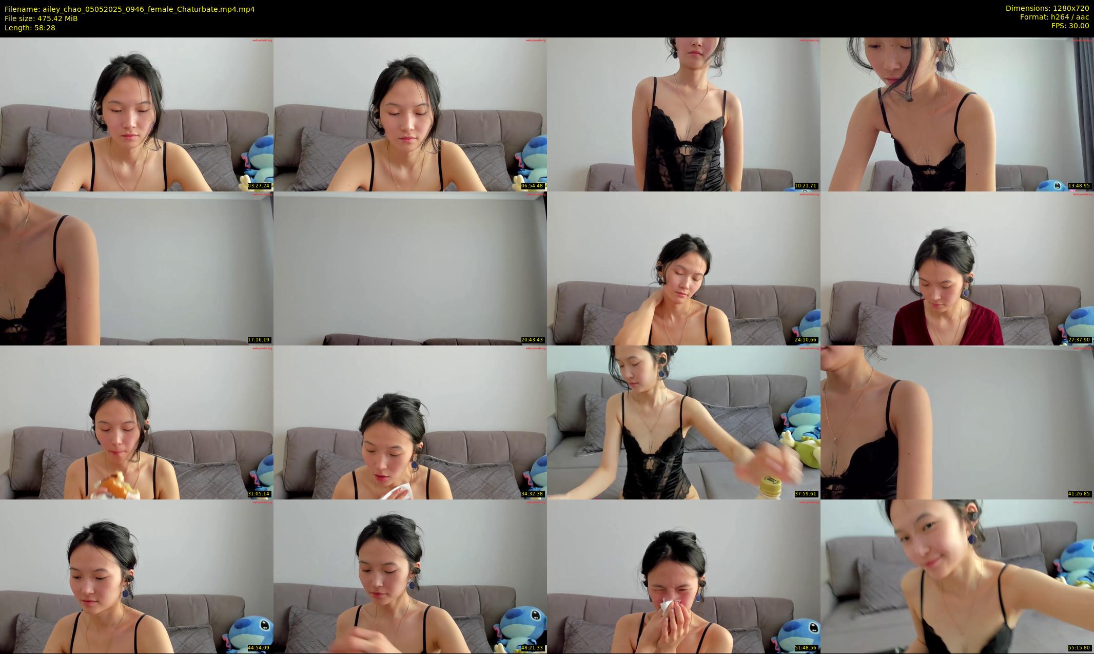 ailey_chao — 59 minute Chaturbate female cam show recording, 720p, May 5, 2025