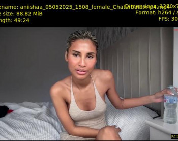 aniishaa — 50 minute Chaturbate female cam show recording, 720p, May 5, 2025