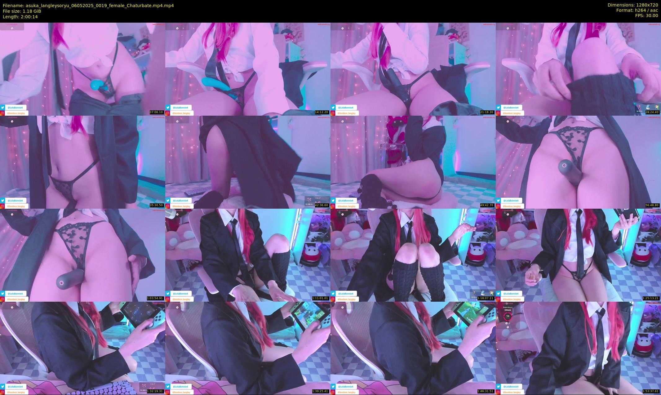asuka_langleysoryu — 121 minute Chaturbate female cam show recording, 720p, May 6, 2025