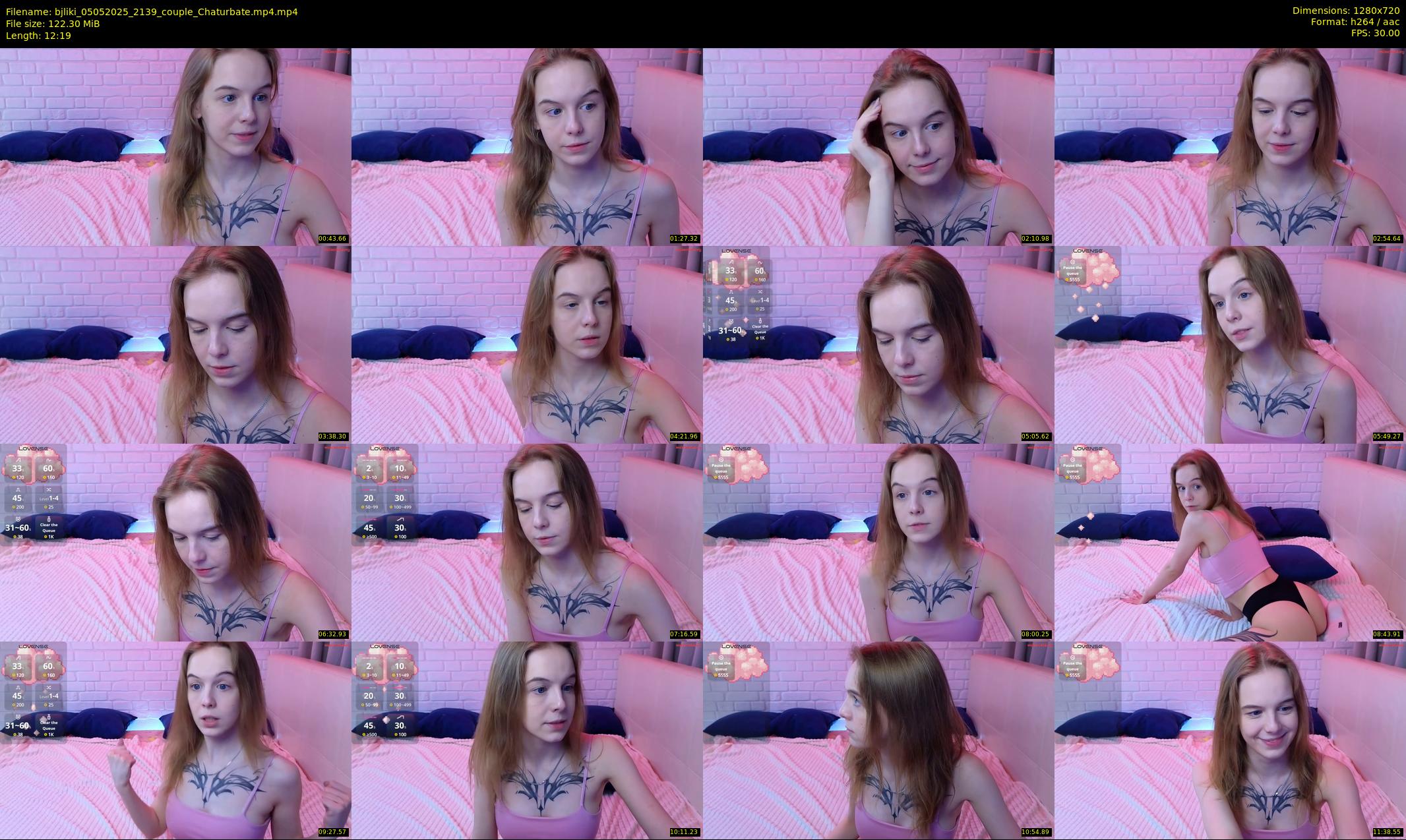 bjliki — 13 minute Chaturbate couple cam show recording, 720p, May 5, 2025