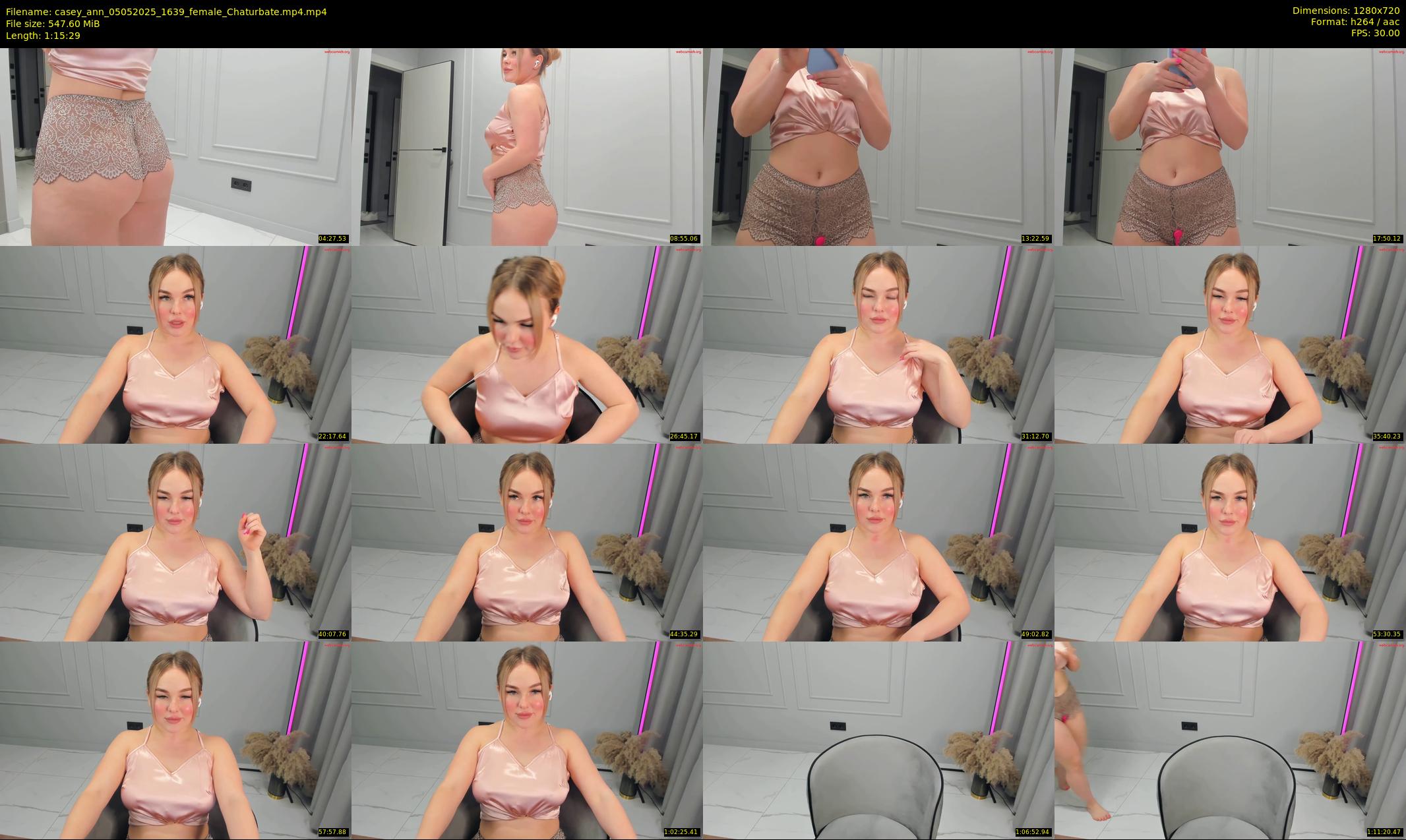 casey_ann — 76 minute Chaturbate female cam show recording, 720p, May 5, 2025