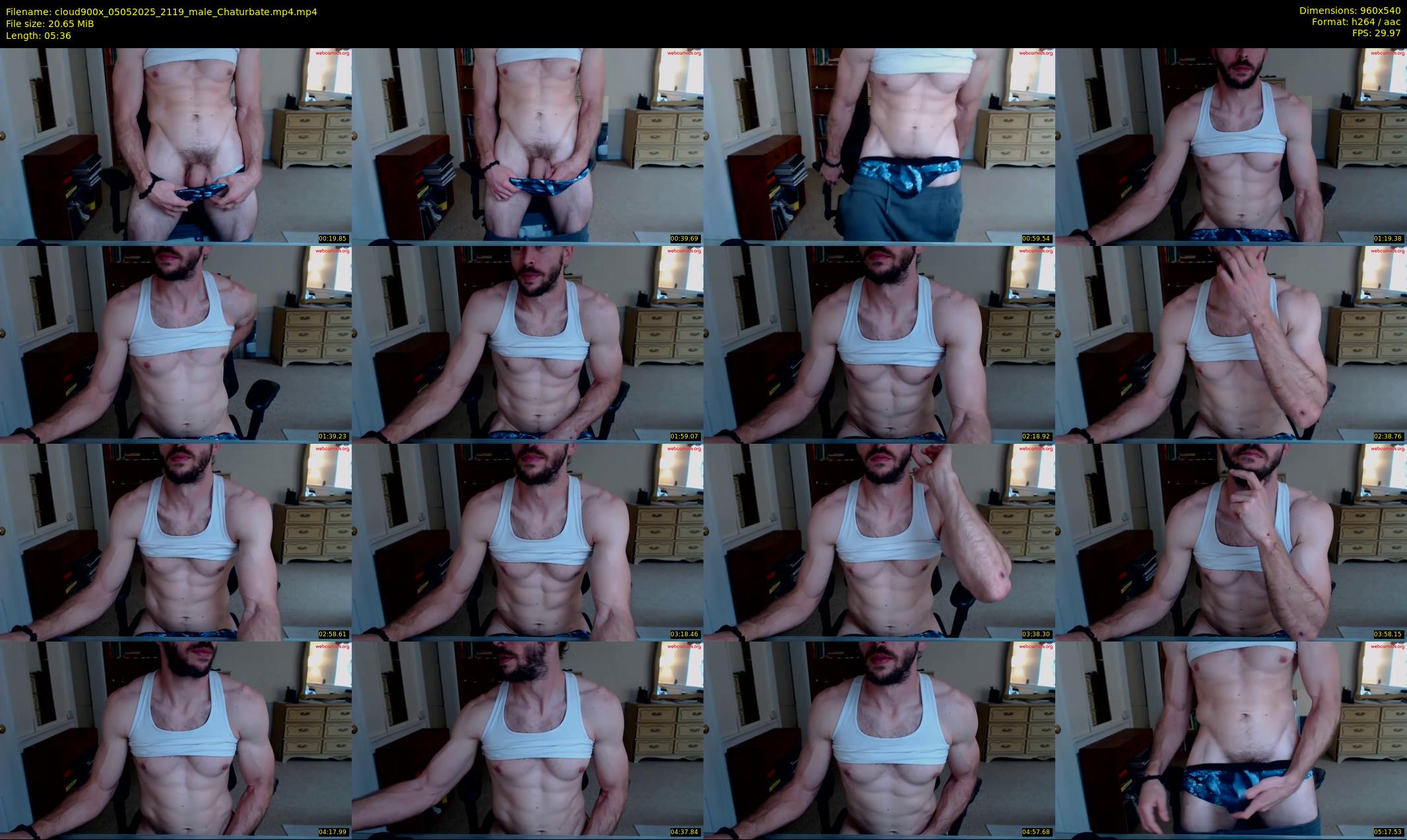 cloud900x — 6 minute Chaturbate male cam show recording, 480p, May 5, 2025