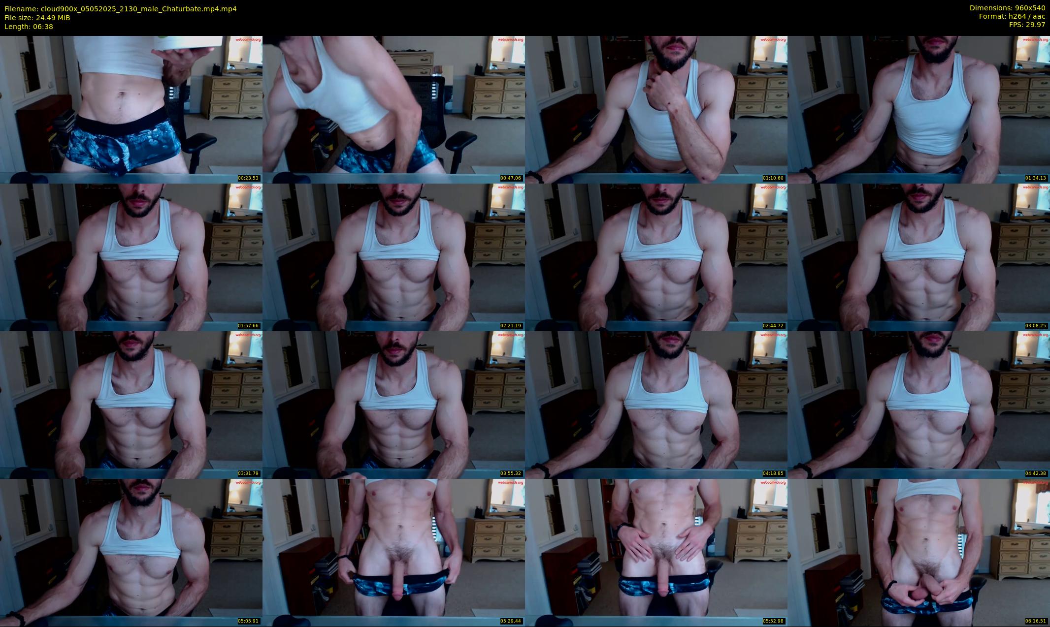 cloud900x — 7 minute Chaturbate male cam show recording, 480p, May 5, 2025