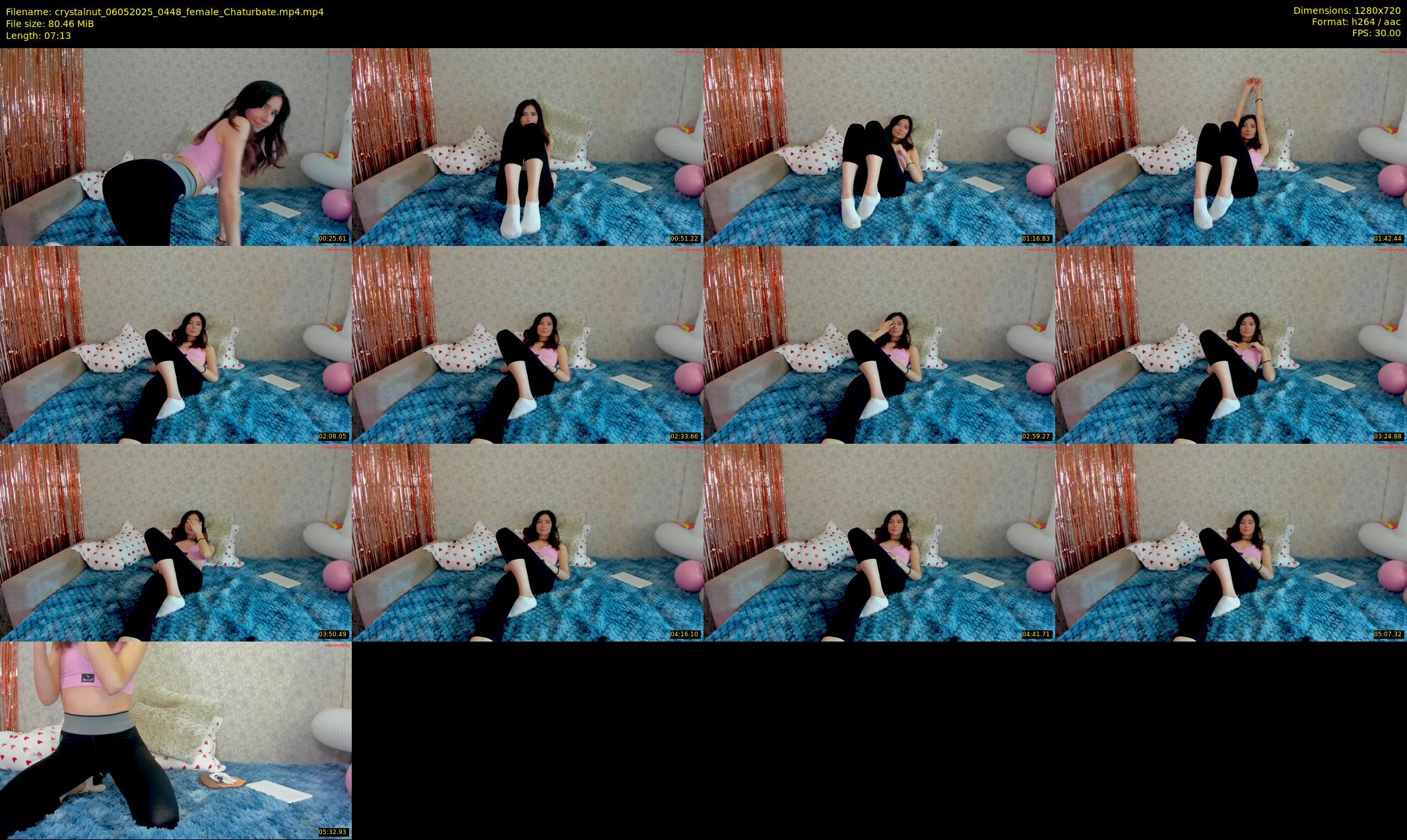 crystalnut — 8 minute Chaturbate female cam show recording, 720p, May 6, 2025