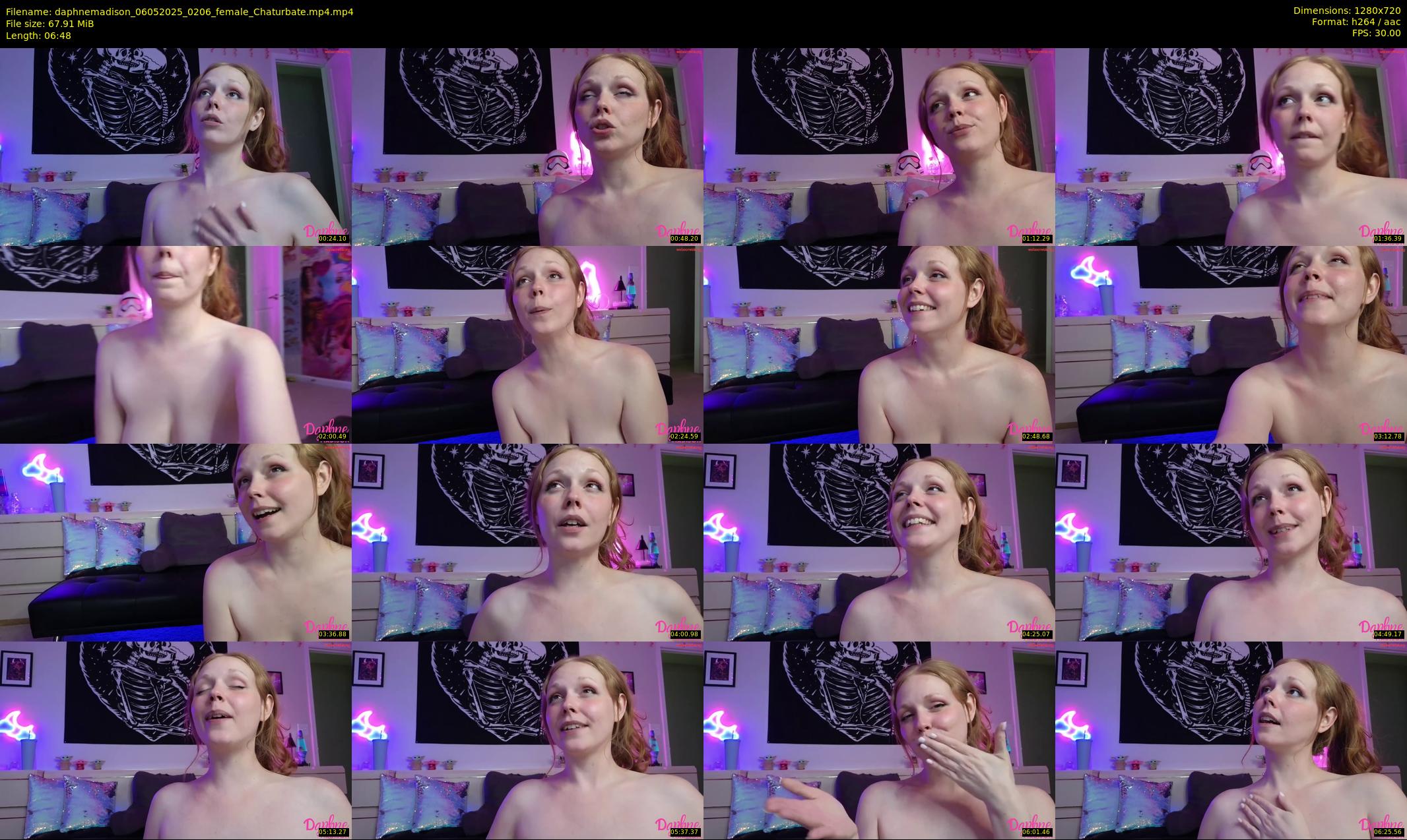 daphnemadison — 7 minute Chaturbate couple cam show recording, 720p, May 6, 2025
