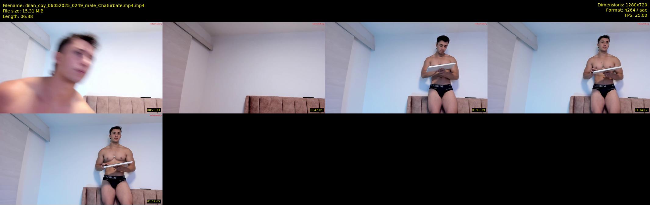 dilan_coy — 7 minute Chaturbate male cam show recording, 720p, May 6, 2025