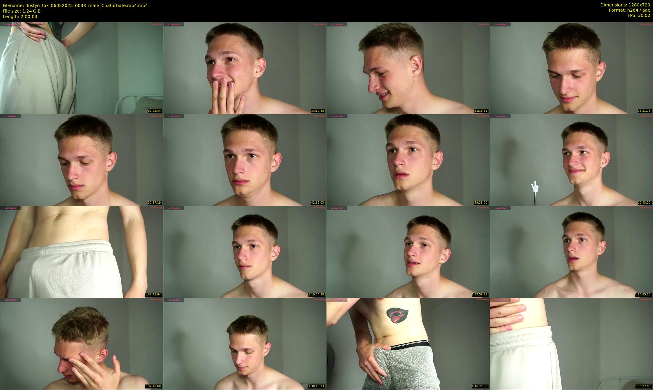 dustyn_fox — 121 minute Chaturbate male cam show recording, 720p, May 6, 2025