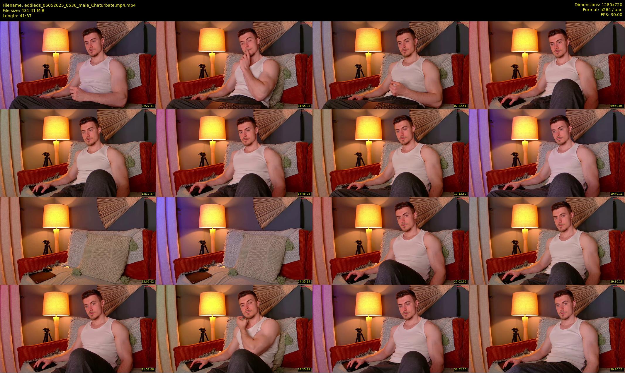 eddieds — 42 minute Chaturbate male cam show recording, 720p, May 6, 2025