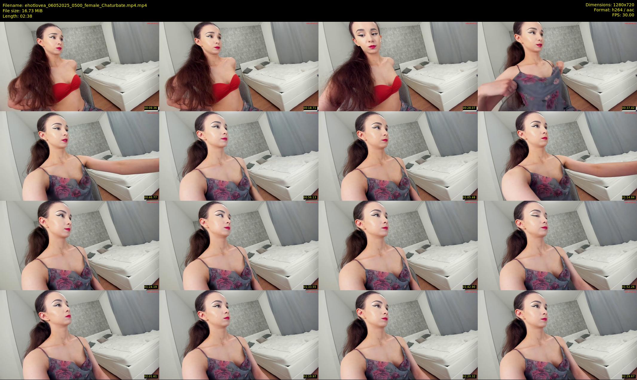 ehotlovea — 3 minute Chaturbate female cam show recording, 720p, May 6, 2025