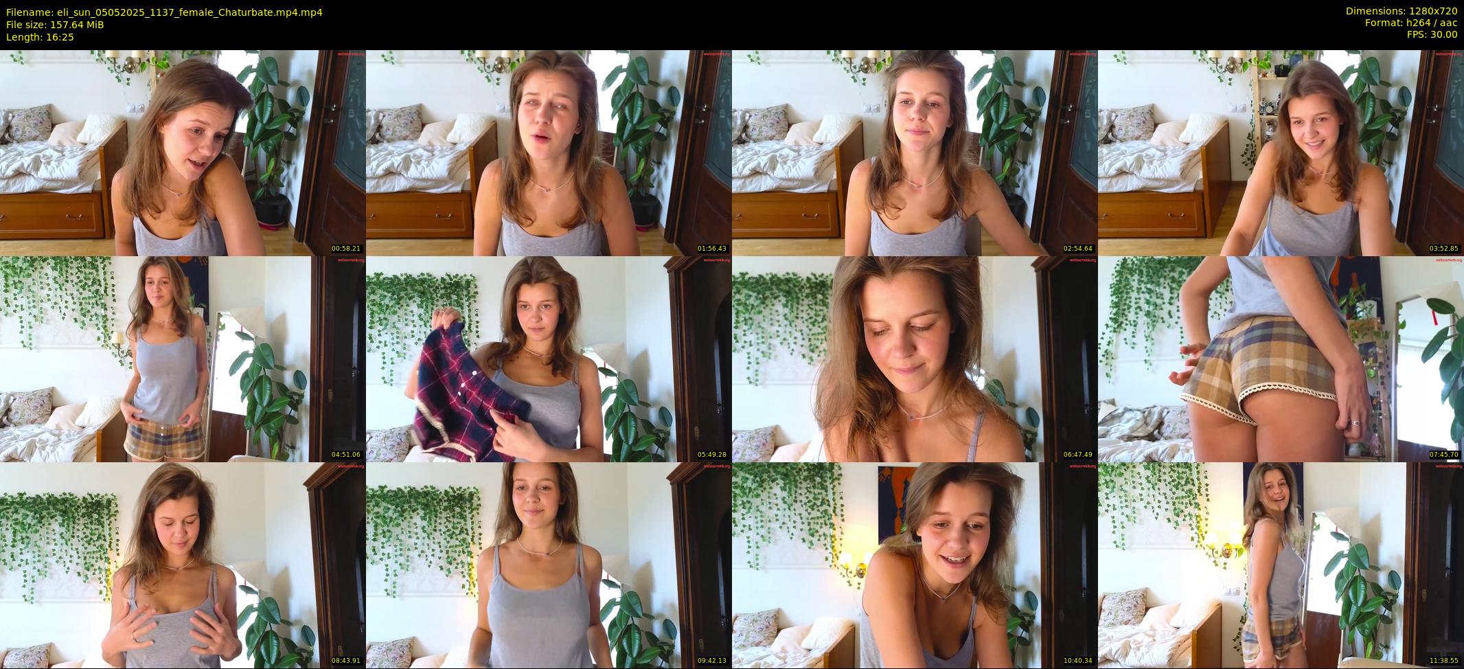 eli_sun — 17 minute Chaturbate female cam show recording, 720p, May 5, 2025