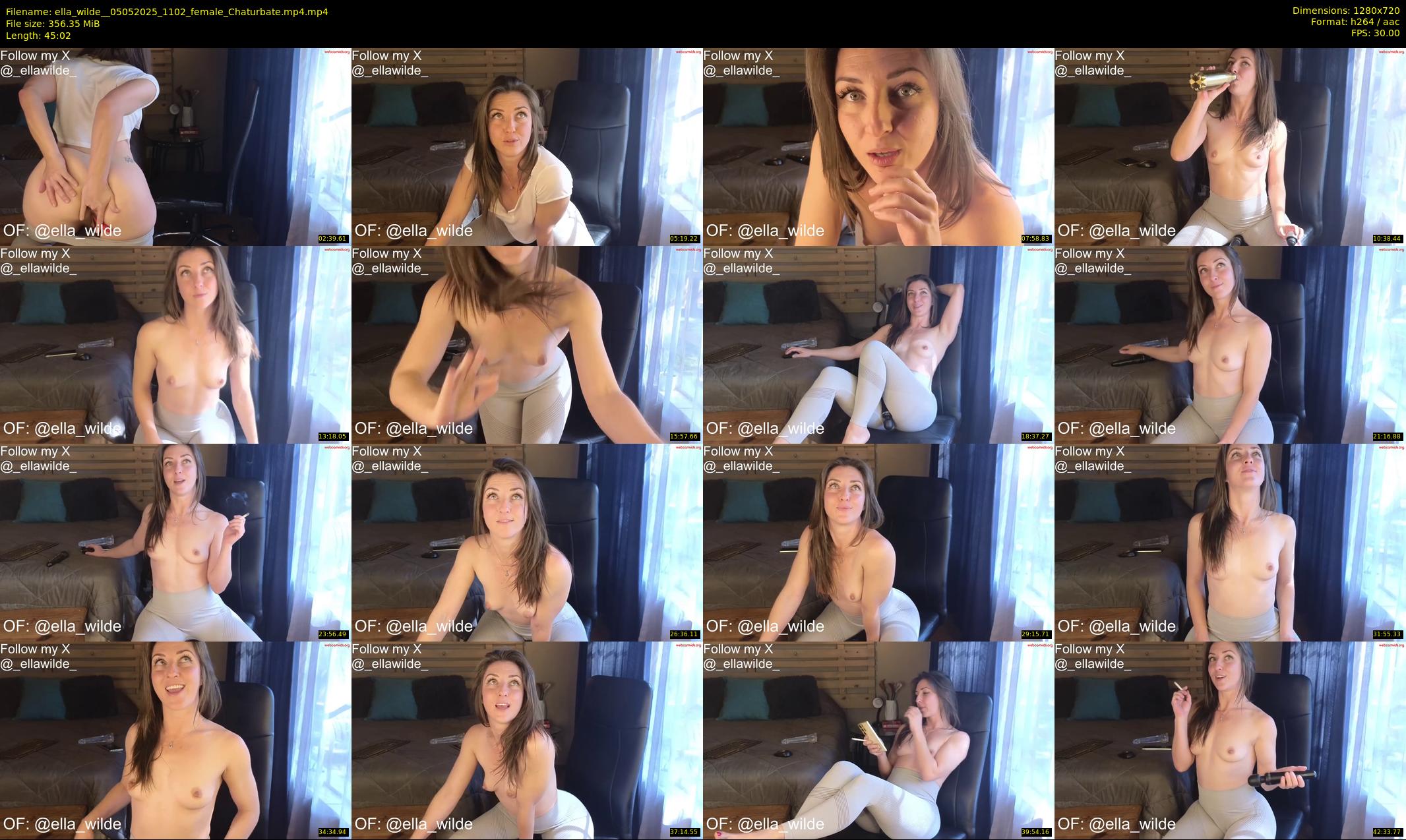ella_wilde_ — 46 minute Chaturbate female cam show recording, 720p, May 5, 2025