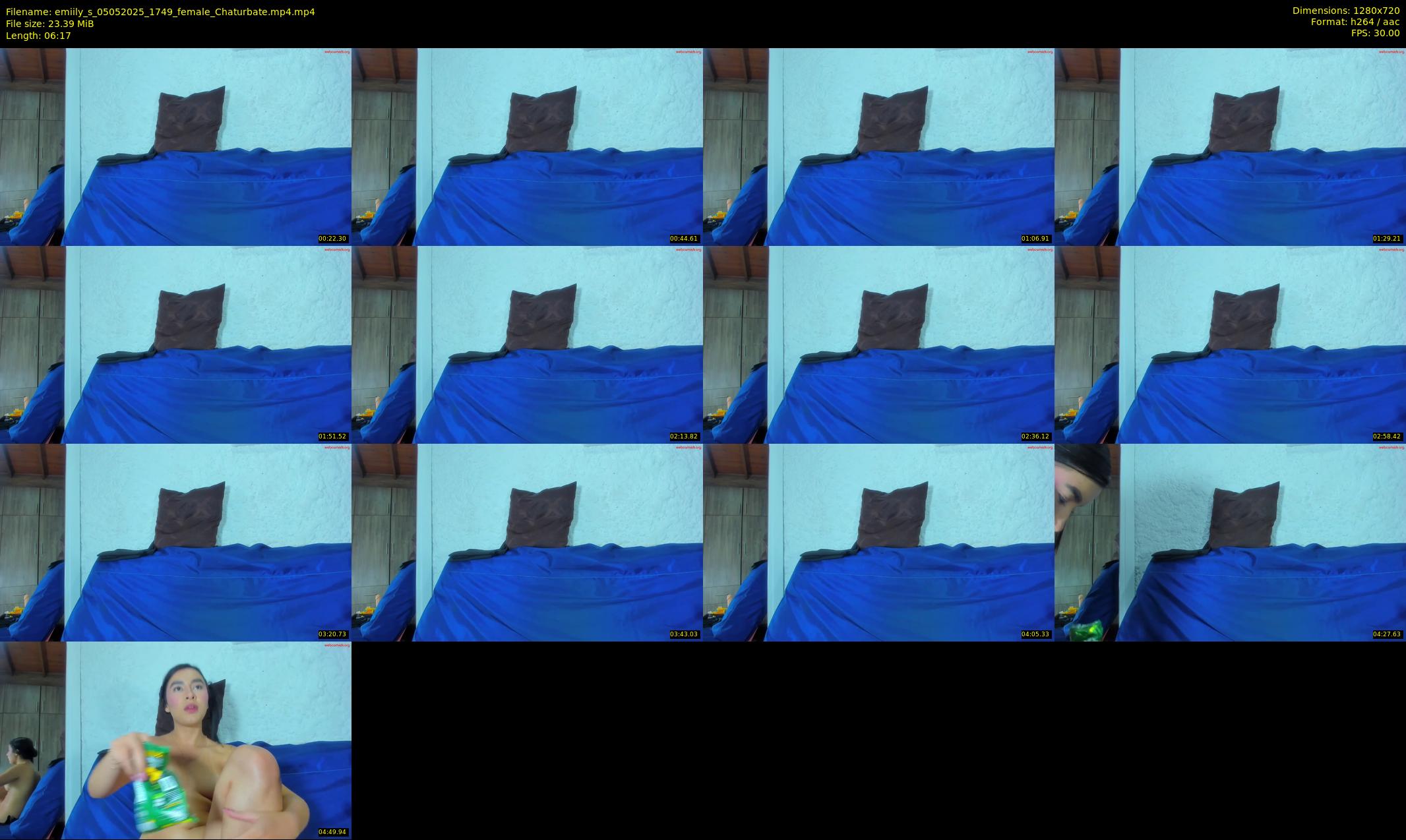 emiily_s — 7 minute Chaturbate female cam show recording, 720p, May 5, 2025