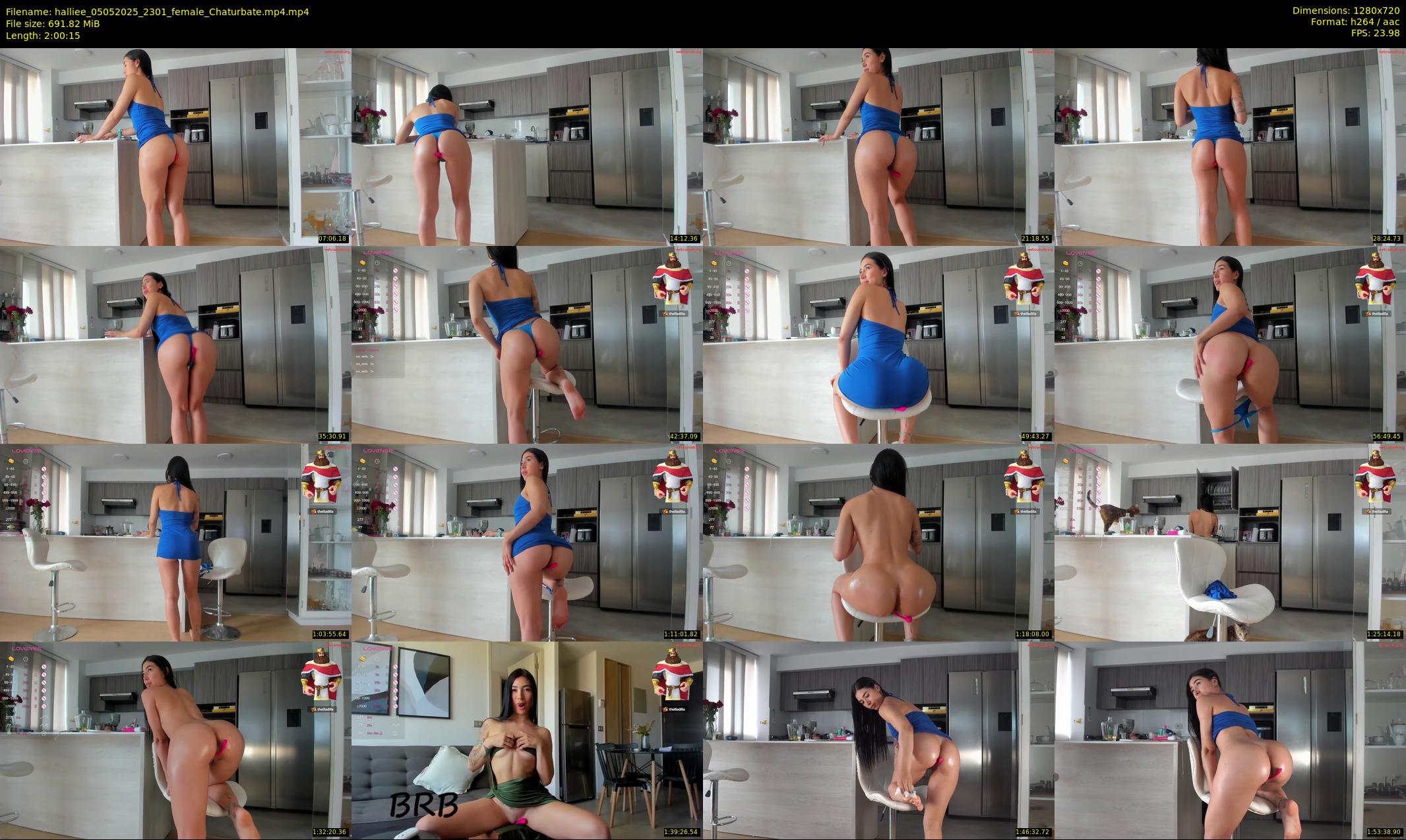 halliee — 121 minute Chaturbate couple cam show recording, 720p, May 5, 2025