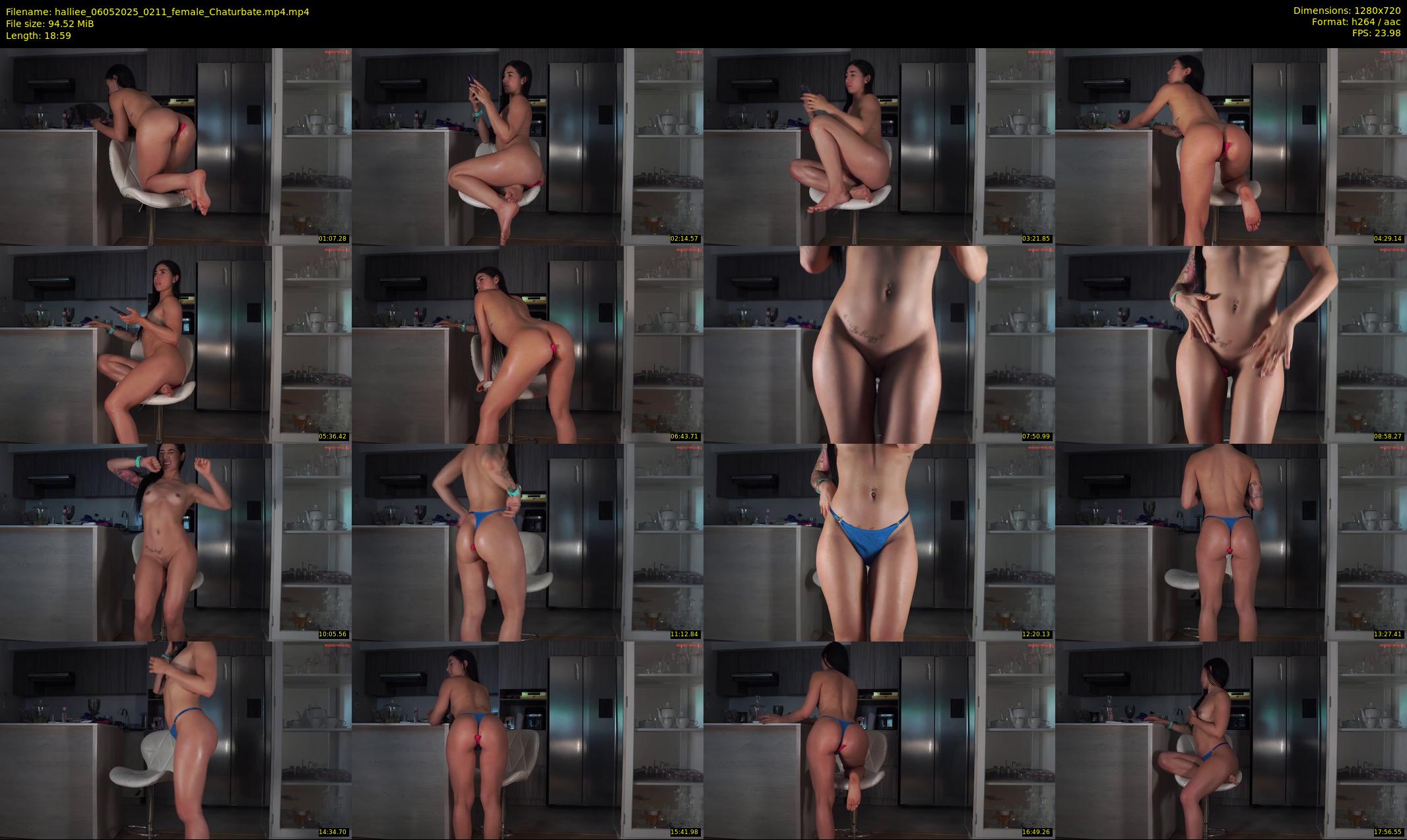 halliee — 19 minute Chaturbate couple cam show recording, 720p, May 6, 2025