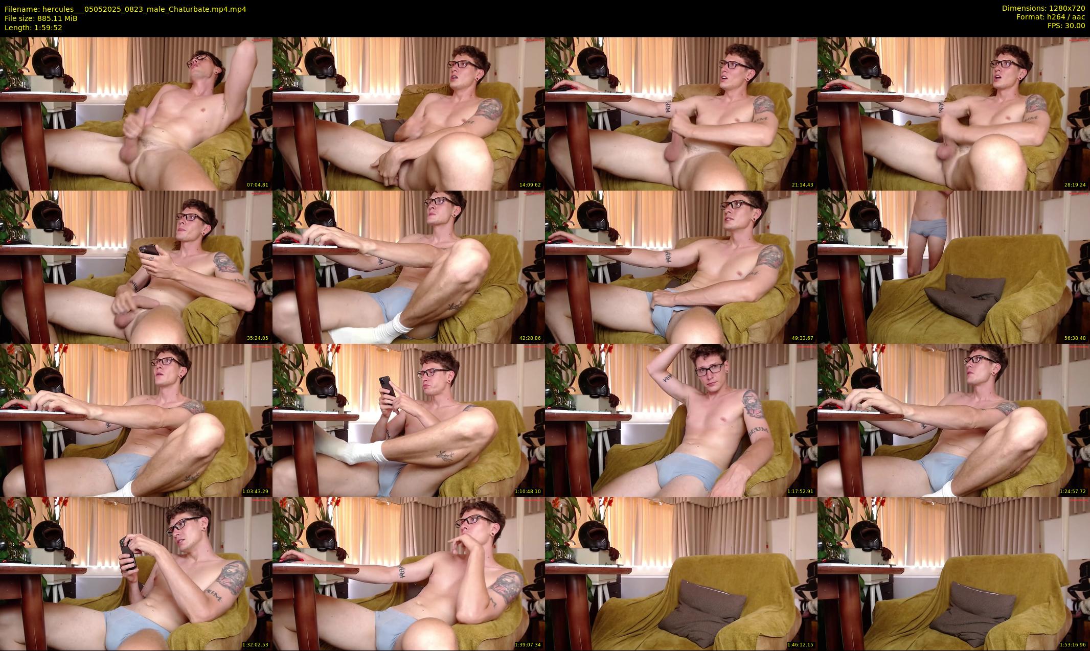 hercules__ — 120 minute Chaturbate male cam show recording, 720p, May 5, 2025