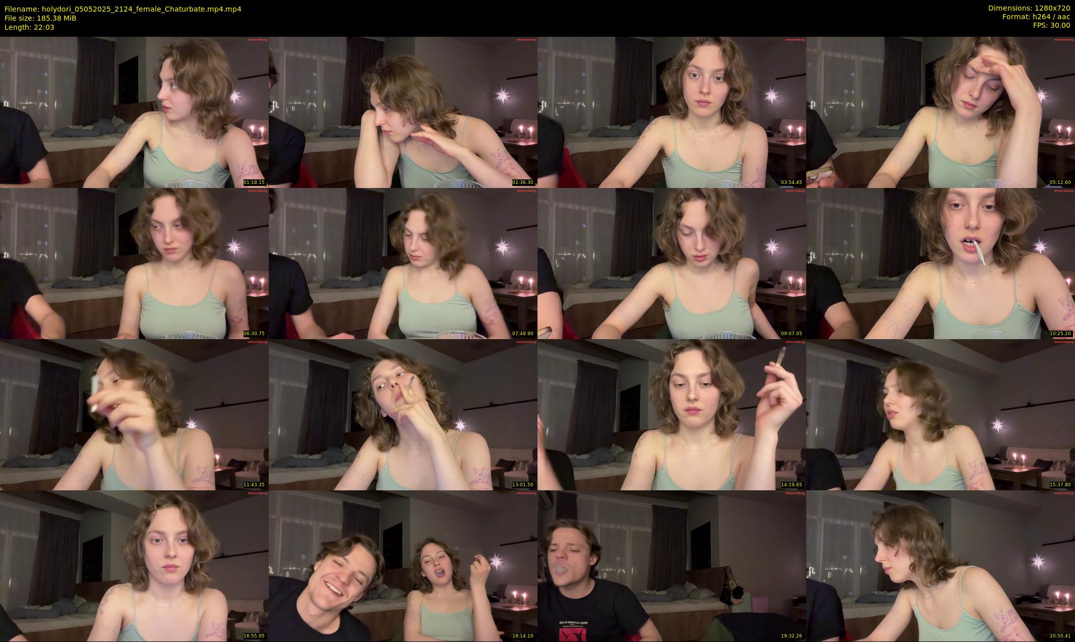 holydori — 23 minute Chaturbate female cam show recording, 720p, May 5, 2025