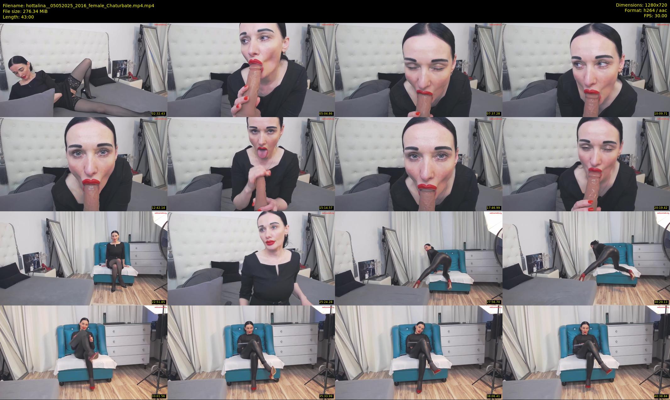 hottalina_ — 43 minute Chaturbate female cam show recording, 720p, May 5, 2025