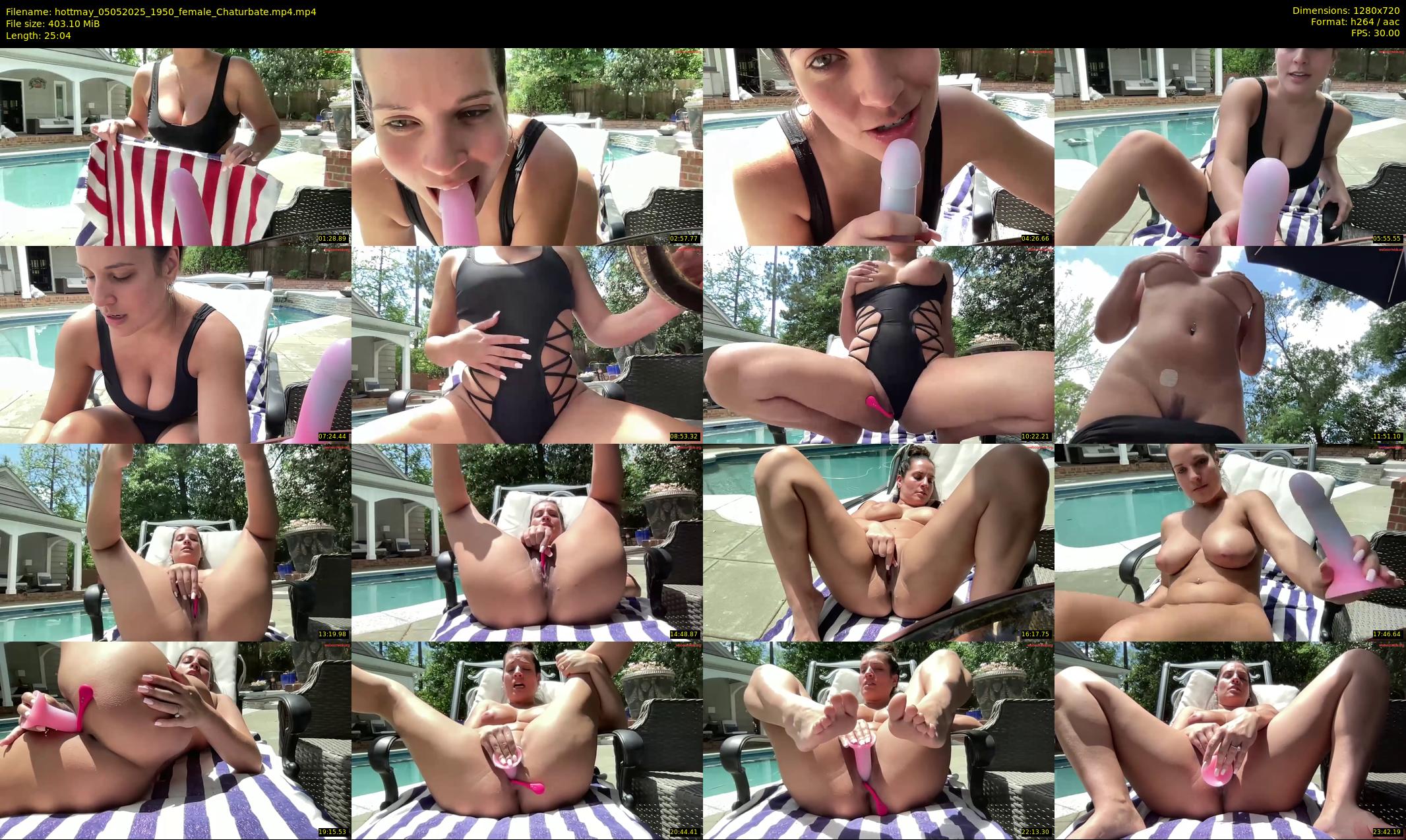 hottmay — 26 minute Chaturbate female cam show recording, 720p, May 5, 2025