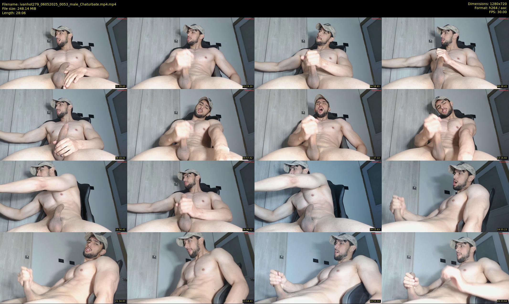 ivanhot279 — 29 minute Chaturbate male cam show recording, 720p, May 6, 2025