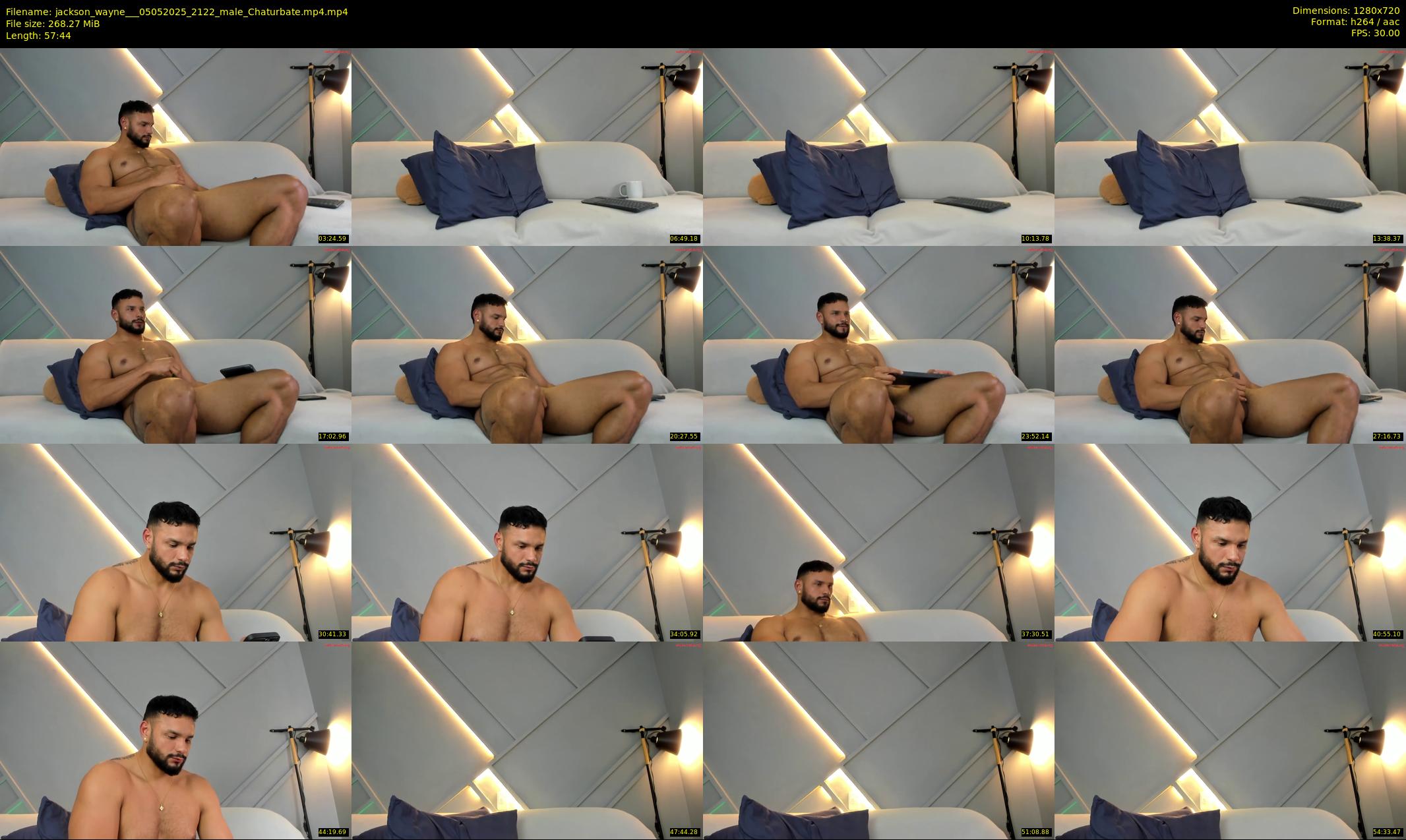 jackson_wayne__ — 58 minute Chaturbate male cam show recording, 720p, May 5, 2025