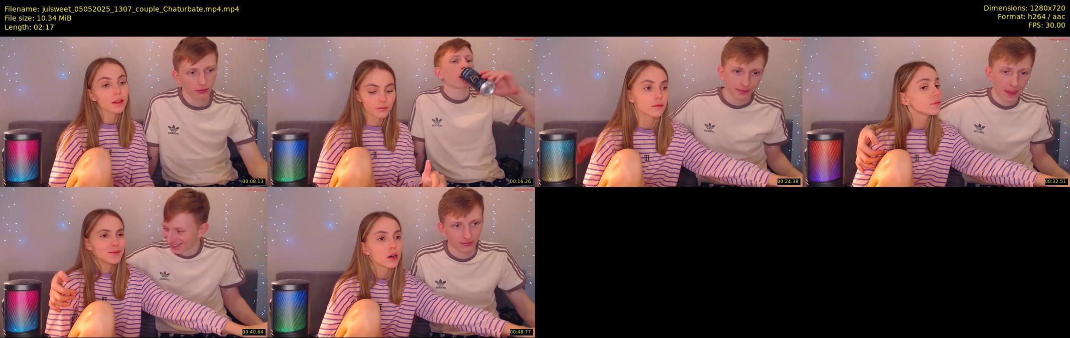 julsweet — 3 minute Chaturbate male cam show recording, 720p, May 5, 2025