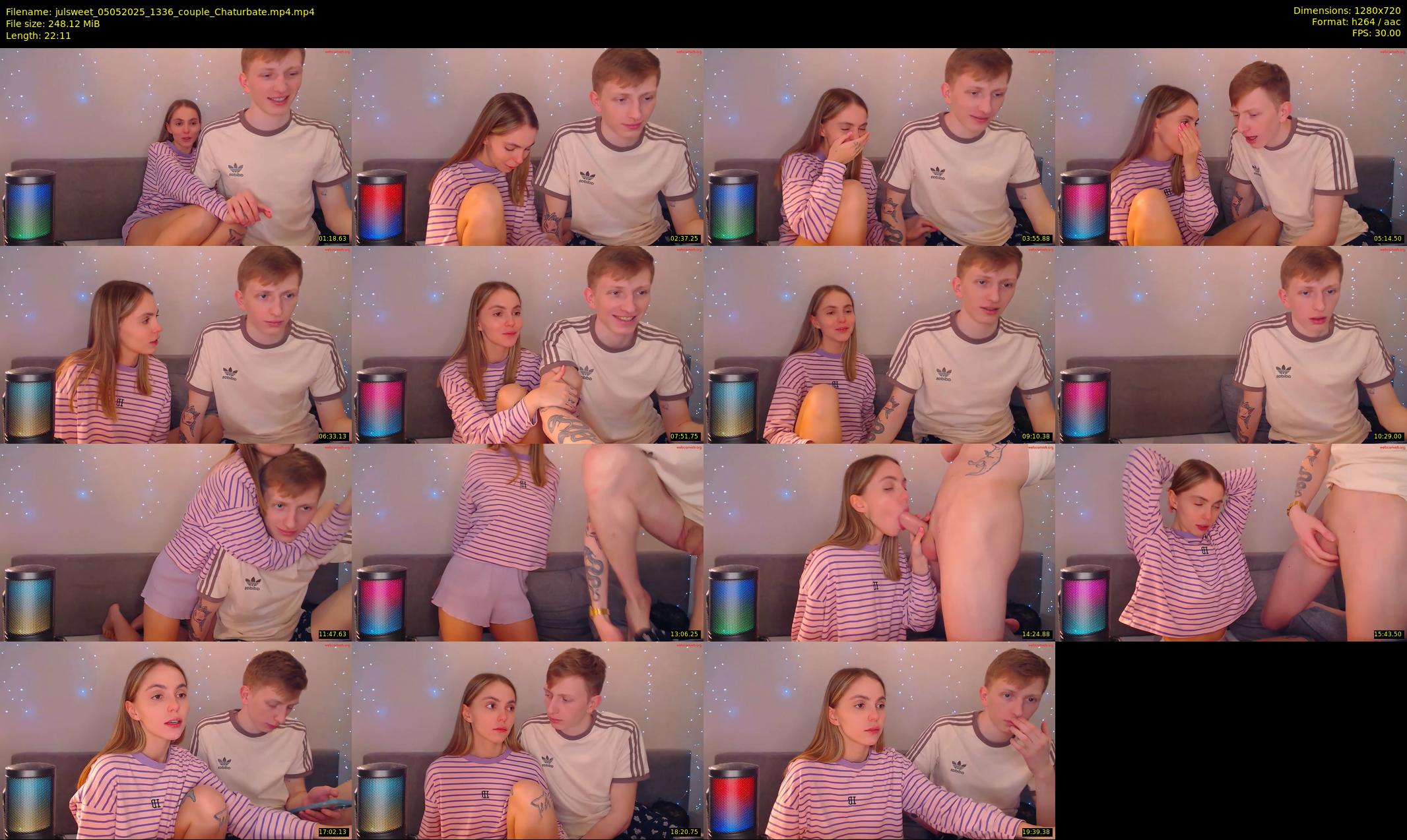 julsweet — 23 minute Chaturbate male cam show recording, 720p, May 5, 2025