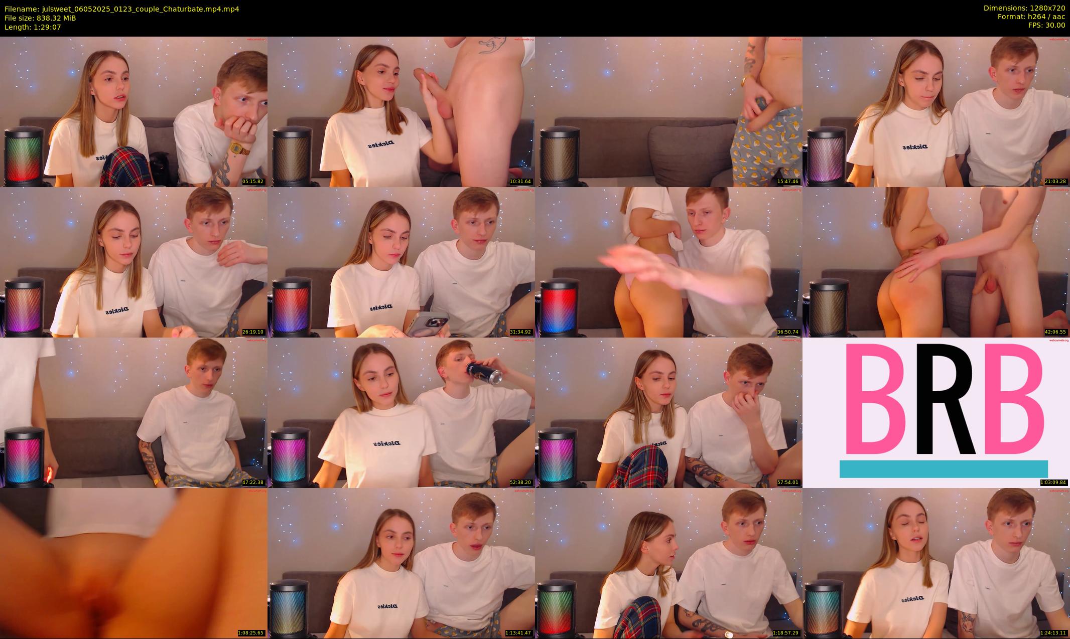 julsweet — 90 minute Chaturbate male cam show recording, 720p, May 6, 2025