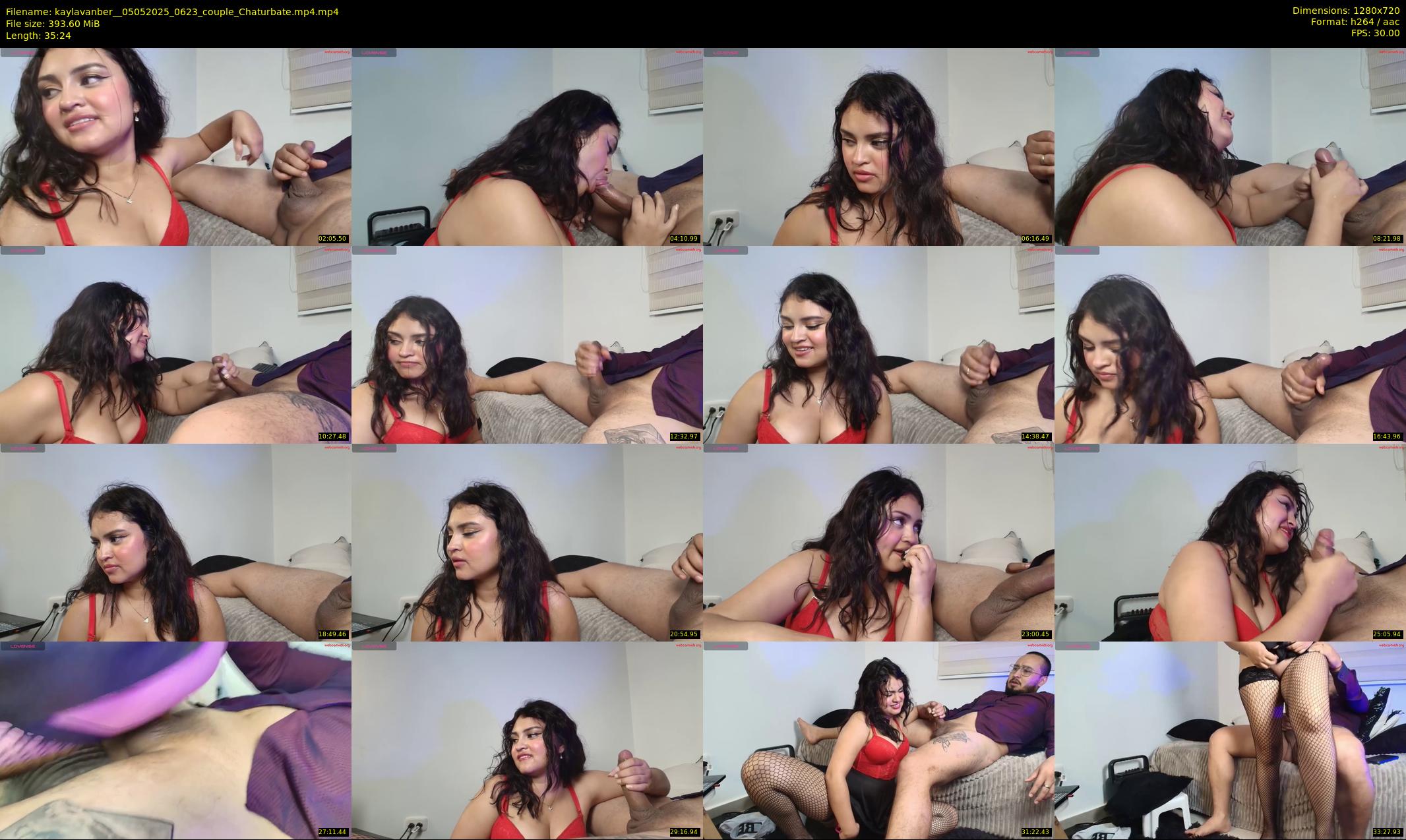 kaylavanber_ — 36 minute Chaturbate couple cam show recording, 720p, May 5, 2025