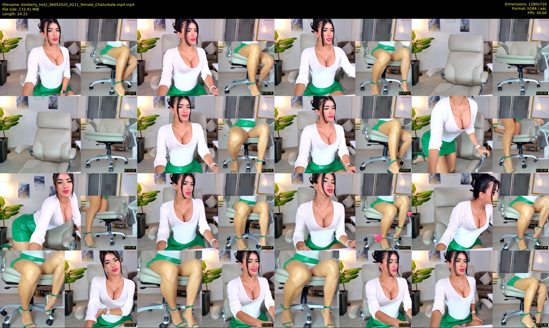 kimberly_hot2 — 25 minute Chaturbate female cam show recording, 720p, May 6, 2025