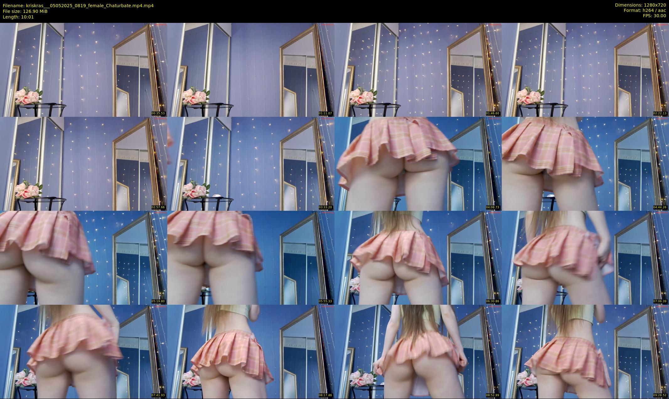 kriskras__ — 11 minute Chaturbate female cam show recording, 720p, May 5, 2025