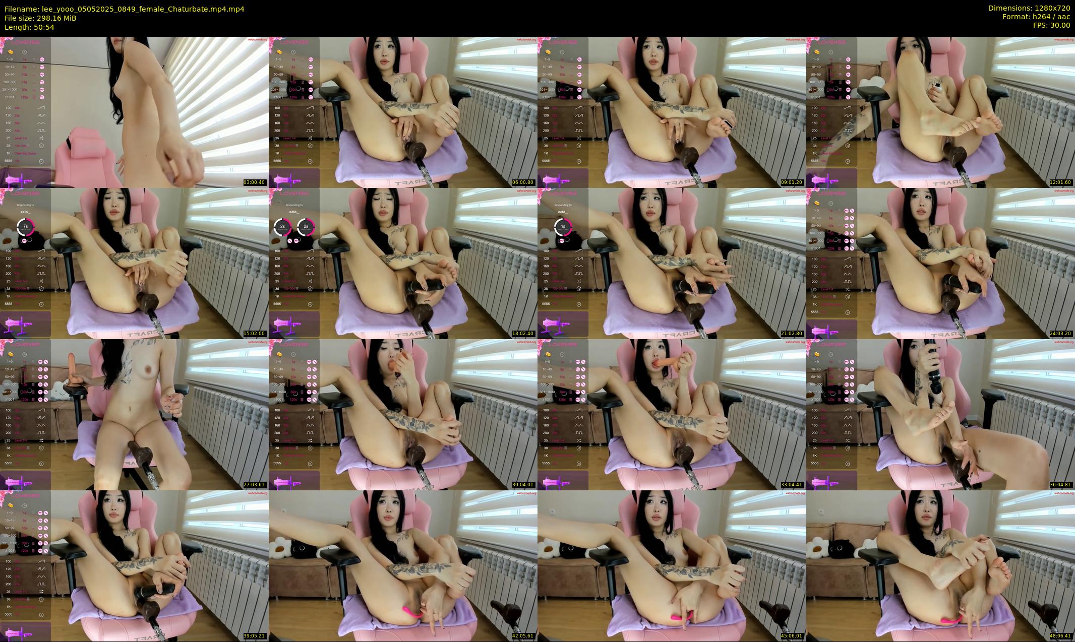 lee_yooo — 51 minute Chaturbate female cam show recording, 720p, May 5, 2025