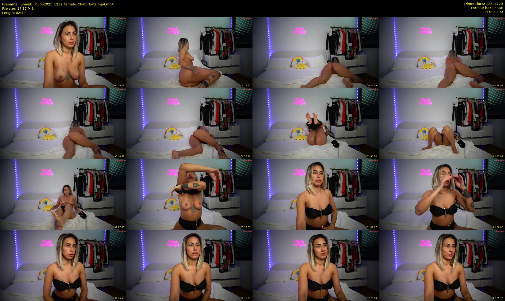 lunaink_ — 3 minute Chaturbate female cam show recording, 720p, May 5, 2025