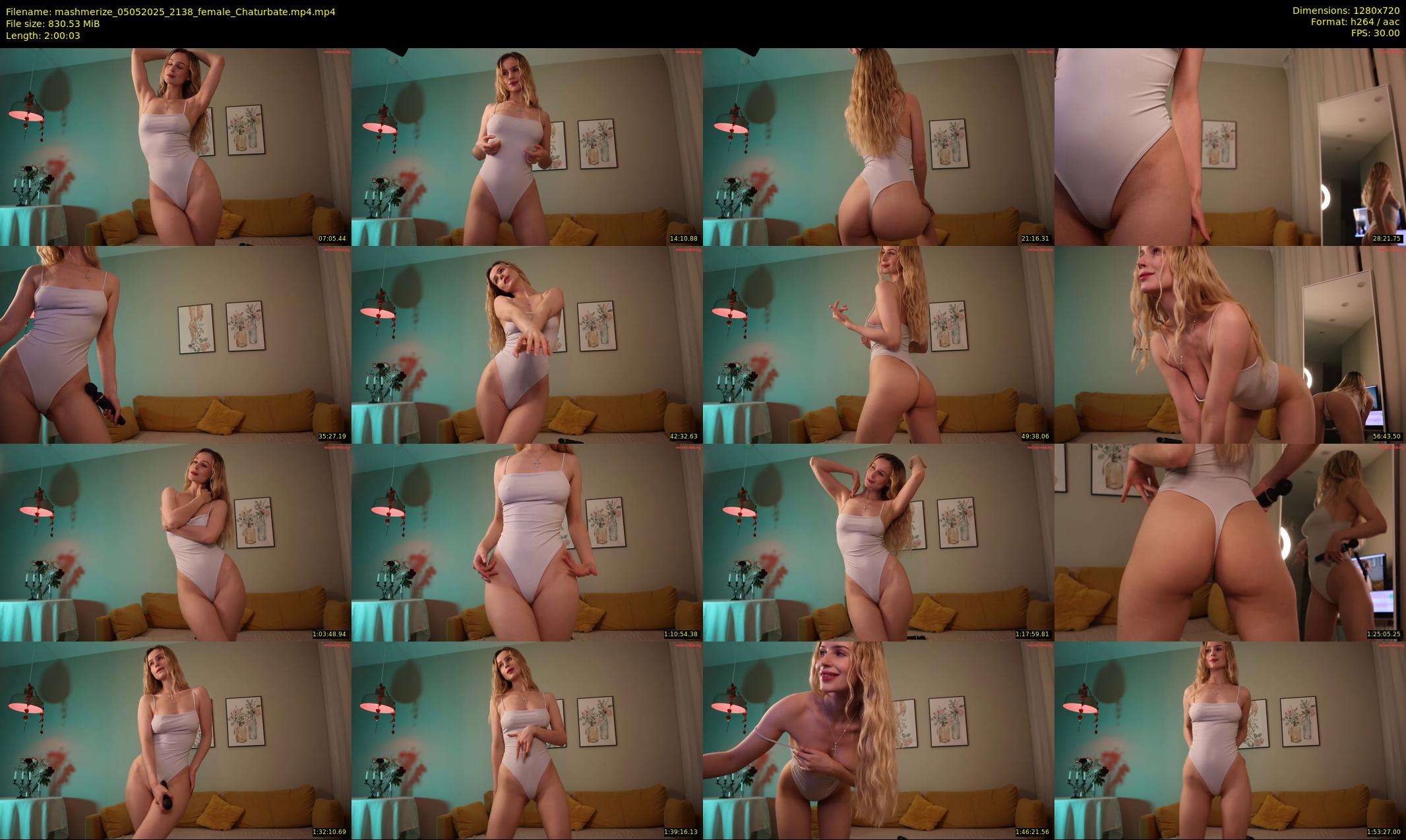 mashmerize — 121 minute Chaturbate female cam show recording, 720p, May 5, 2025